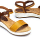 'Mykonos' women's sandal - brown honey - Chaplinshoes'Mykonos' women's sandal - brown honeyPikolinos