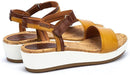 'Mykonos' women's sandal - brown honey - Chaplinshoes'Mykonos' women's sandal - brown honeyPikolinos