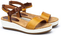 'Mykonos' women's sandal - brown honey - Chaplinshoes'Mykonos' women's sandal - brown honeyPikolinos