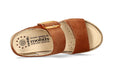 Ergonomische damessandaal 'Nasma' met brede pasvorm (H) - Bruin - Chaplinshoes'Nasma' ergonomische damessandalen met brede pasvorm (H) - Bruin Mephisto
