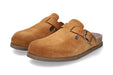 Heren 'Nathan' slipper sandaal - bruin tabak - ChaplinshoesHeren 'Nathan' slipper sandaal - bruine tabakMephisto