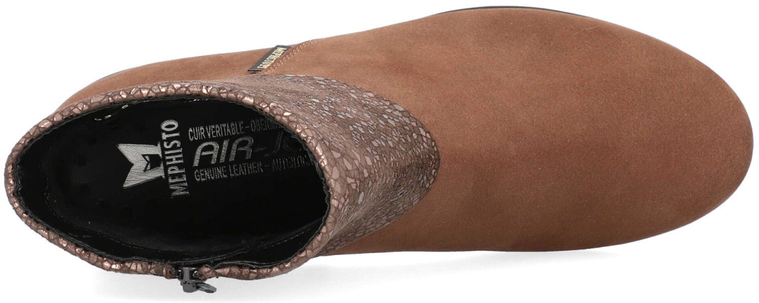 Dames enkellaars 'Neria' - Bruin - ChaplinshoesDames enkellaars 'Neria' - BruinMephisto