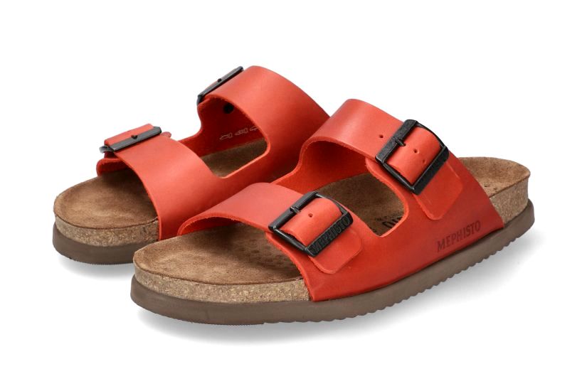 Herensandaal 'Nerio' - rood - ChaplinshoesHerensandaal 'Nerio' - roodMephisto