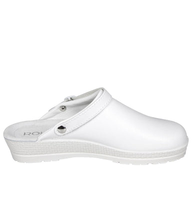 'Neustadt - D' women's outdoor clog - White - Chaplinshoes'Neustadt - D' women's outdoor clog - WhiteRohde