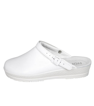'Neustadt - D' women's outdoor clog - White - Chaplinshoes'Neustadt - D' women's outdoor clog - WhiteRohde