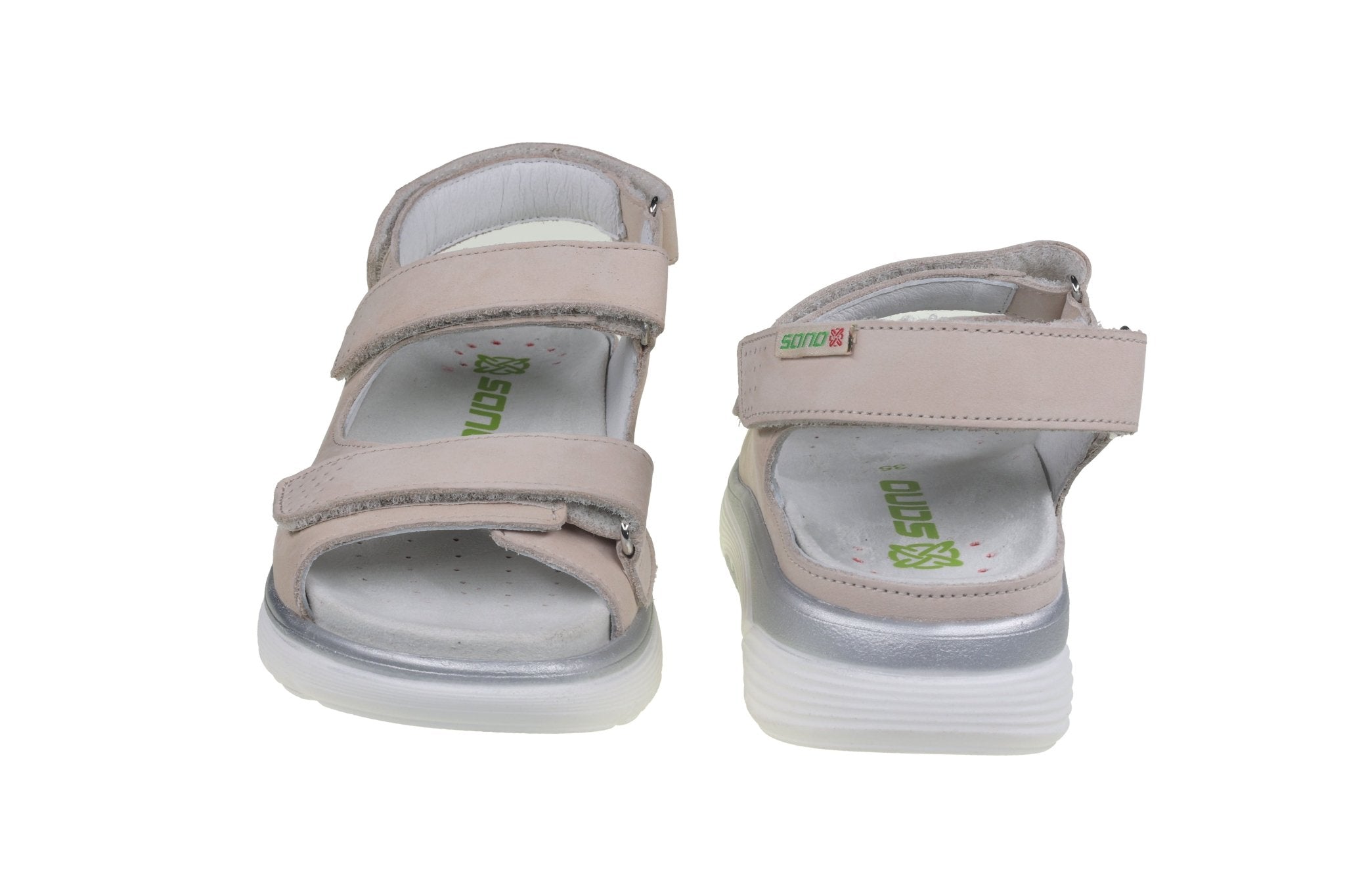 Sandalo da donna 'Norine' da camminata a pianta larga (H) - beige - ChaplinshoesSandalo da donna "Norine" con vestibilità ampia (H) da passeggio - beigeMephisto