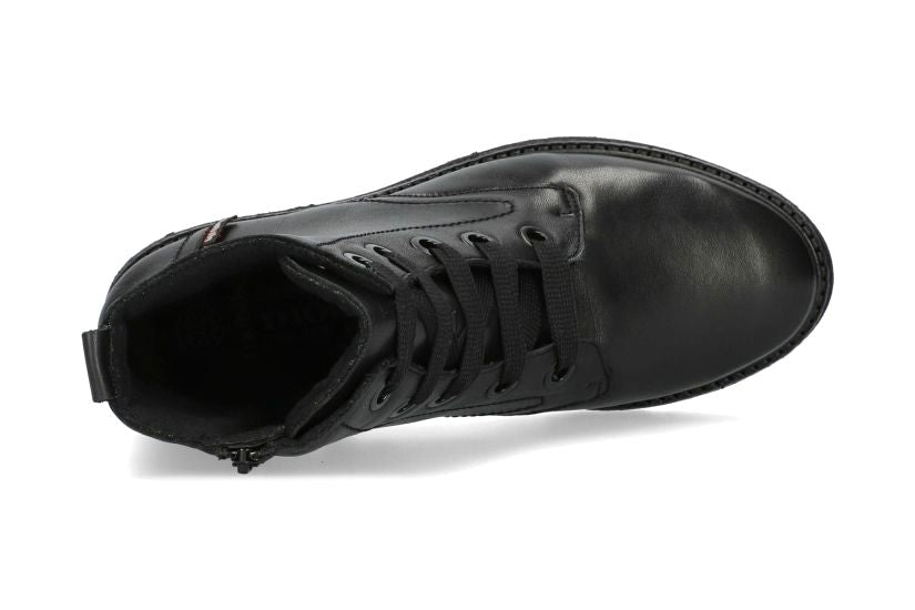 'Odalia N' ergonomische dameslaars met brede pasvorm (H) - Zwart - ChaplinshoesErgonomische dameslaars 'Odalia N' met brede pasvorm (H) - ZwartMephisto