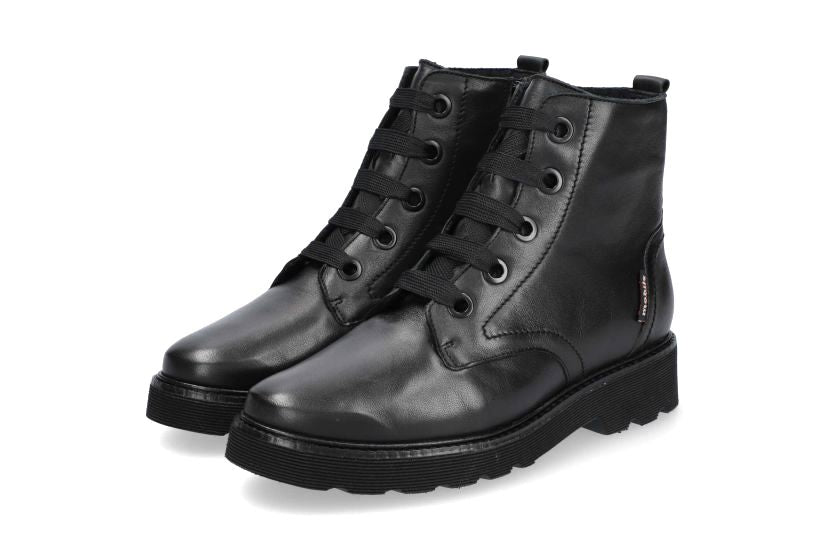 'Odalia N' ergonomische dameslaars met brede pasvorm (H) - Zwart - ChaplinshoesErgonomische dameslaars 'Odalia N' met brede pasvorm (H) - ZwartMephisto