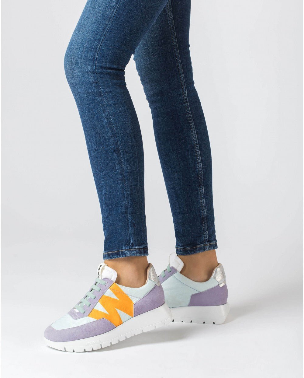 'Odisei' women's sneaker - purple mix - Chaplinshoes'Odisei' women's sneaker - purple mixWonders