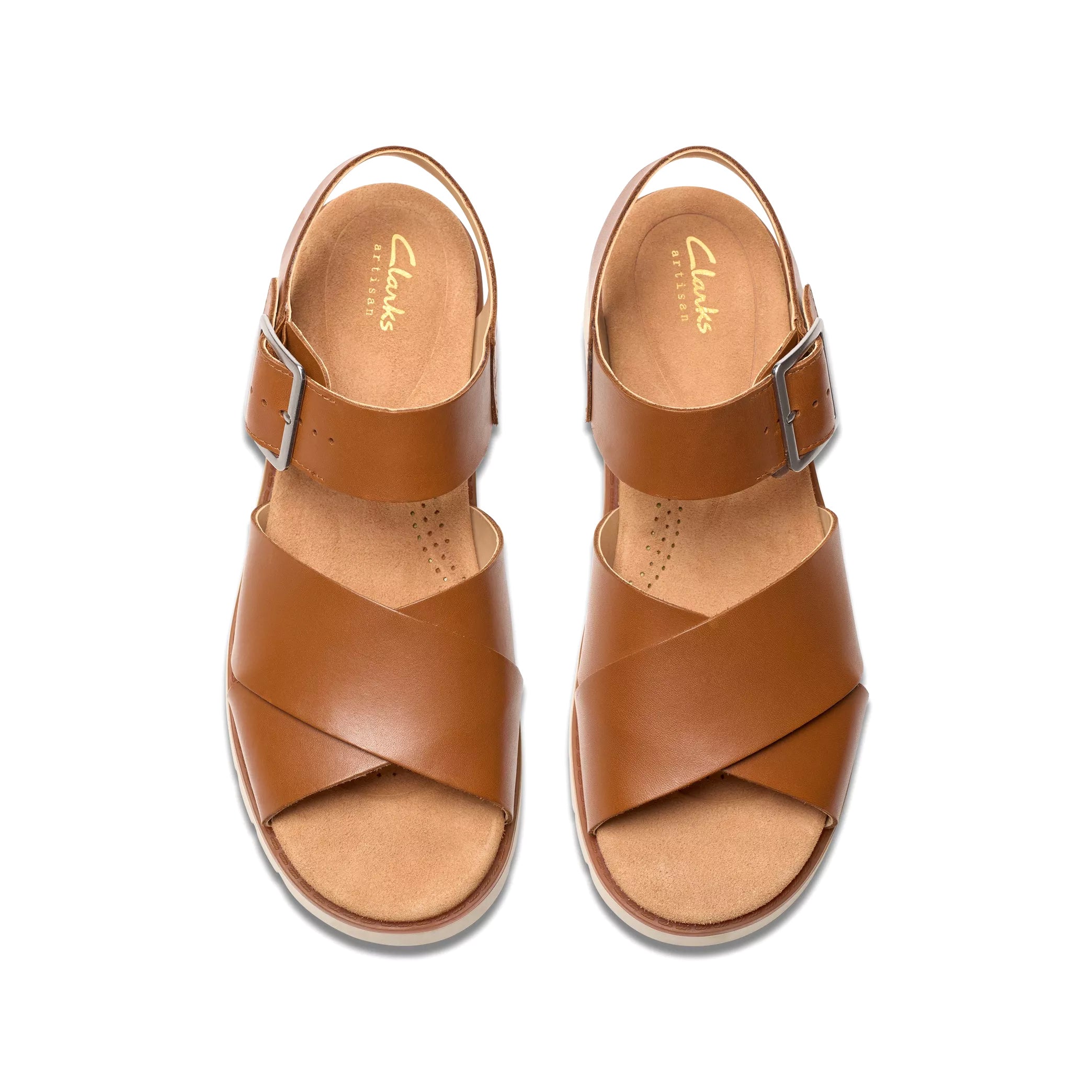 Damensandale 'Orinoco Cross' - braun