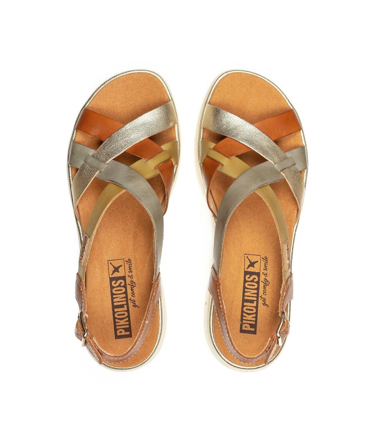 Damensandale 'Palma' - braun