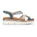 'Palma' women's sandal - blue mix - Chaplinshoes'Palma' women's sandal - blue mixPikolinos