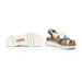 'Palma' women's sandal - blue mix - Chaplinshoes'Palma' women's sandal - blue mixPikolinos