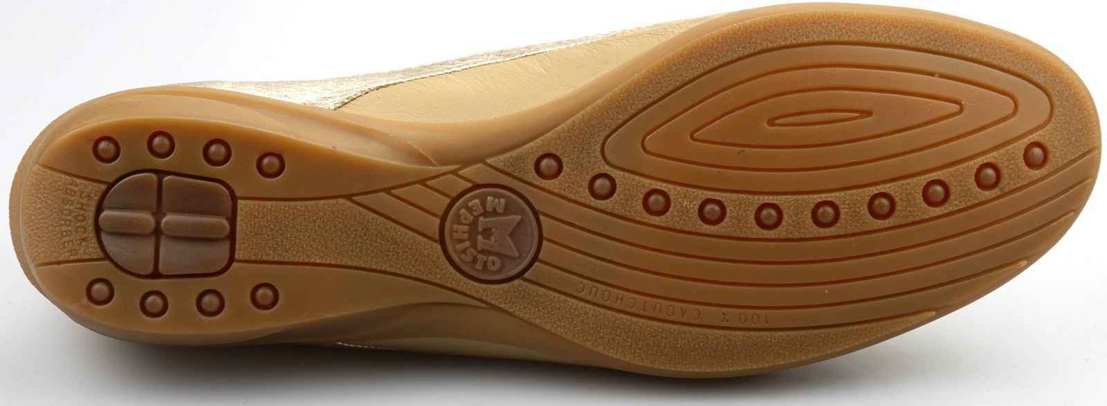 Sneaker de mujer con doble tira 'PARNEL' - taupe plata - ChaplinshoesZapatilla de mujer con doble tira 'PARNEL' - taupe plataMephisto