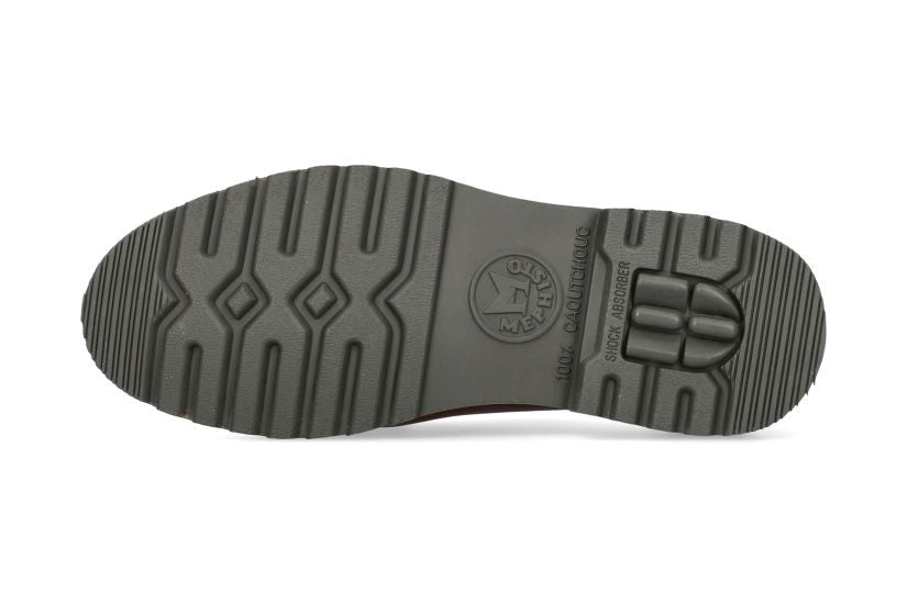 'Peppo' men's goodyear handmade lace-up shoe - dark brown