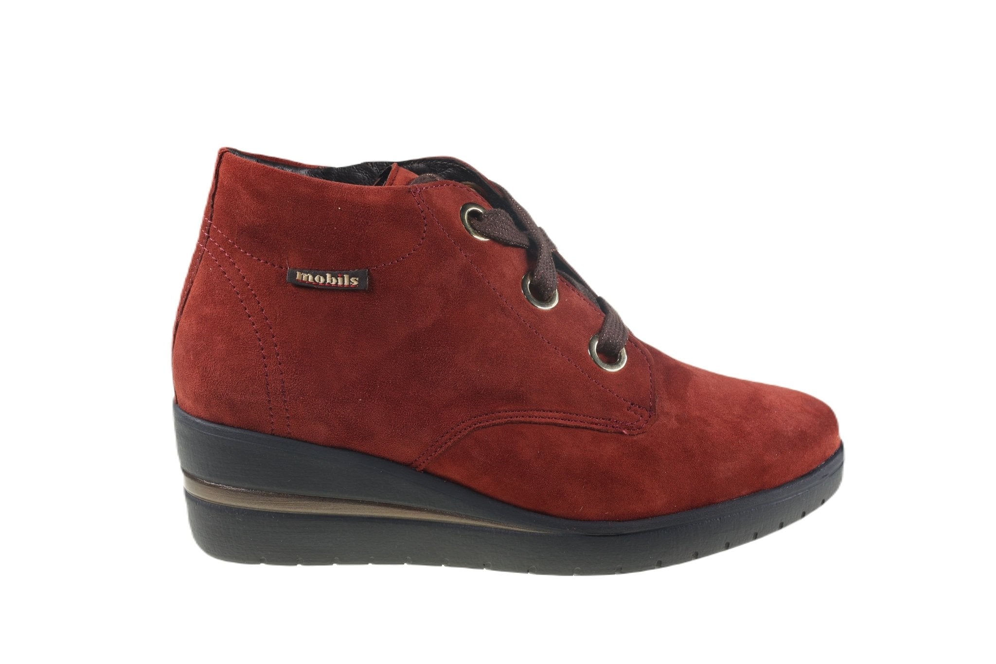 Dameslaars 'Peryne' met brede pasvorm (H) - Rood - ChaplinshoesDameslaars 'Peryne' met brede pasvorm (H) - RoodMephisto
