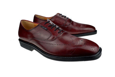 'Peter' Goodyear handgemaakte geklede herenschoen - Rood - Chaplinshoes'Peter' Goodyear handgemaakte geklede herenschoen - RoodMephisto