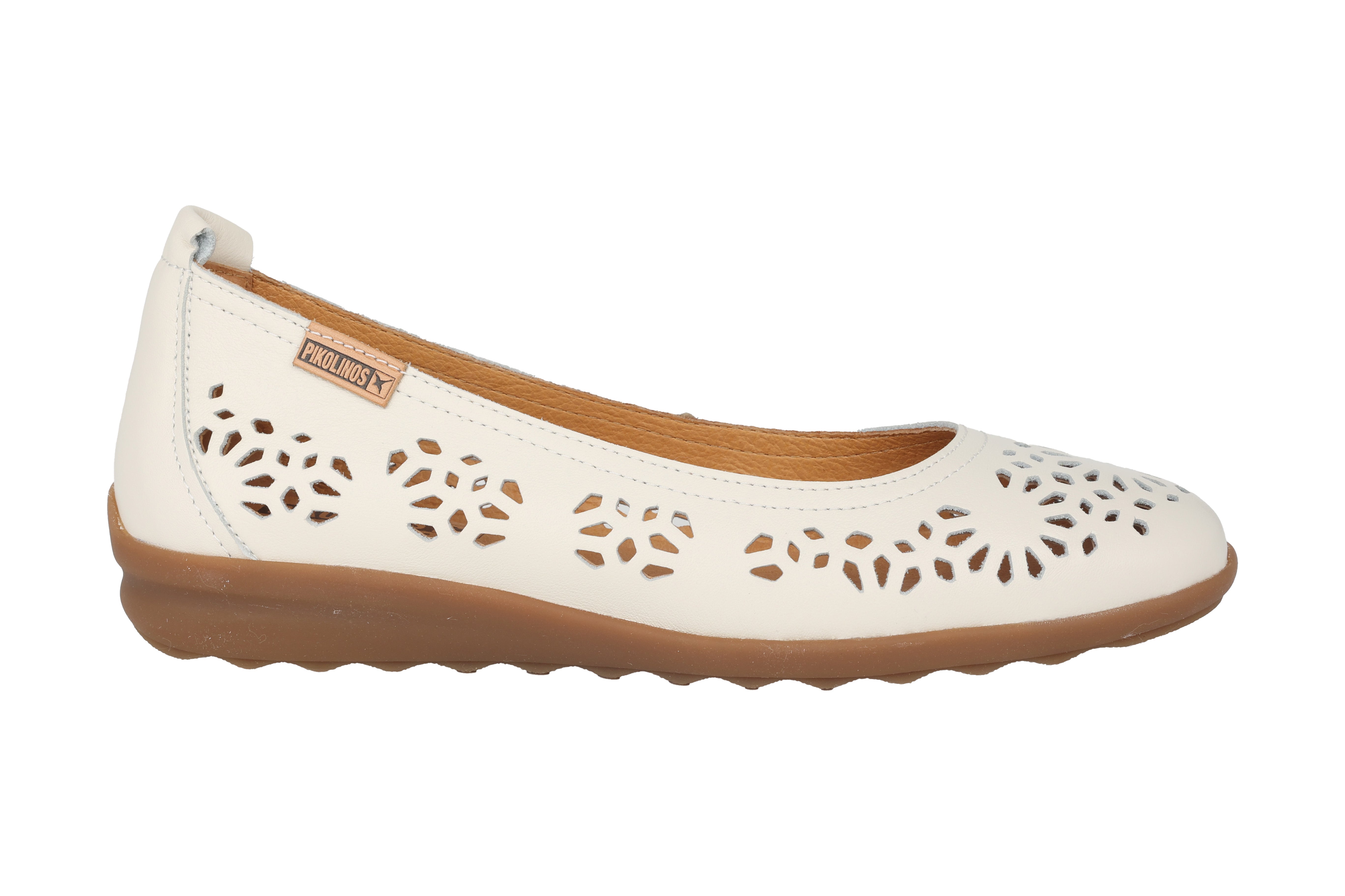 Damenballerina 'Alcoi' - gebrochenes Weiß