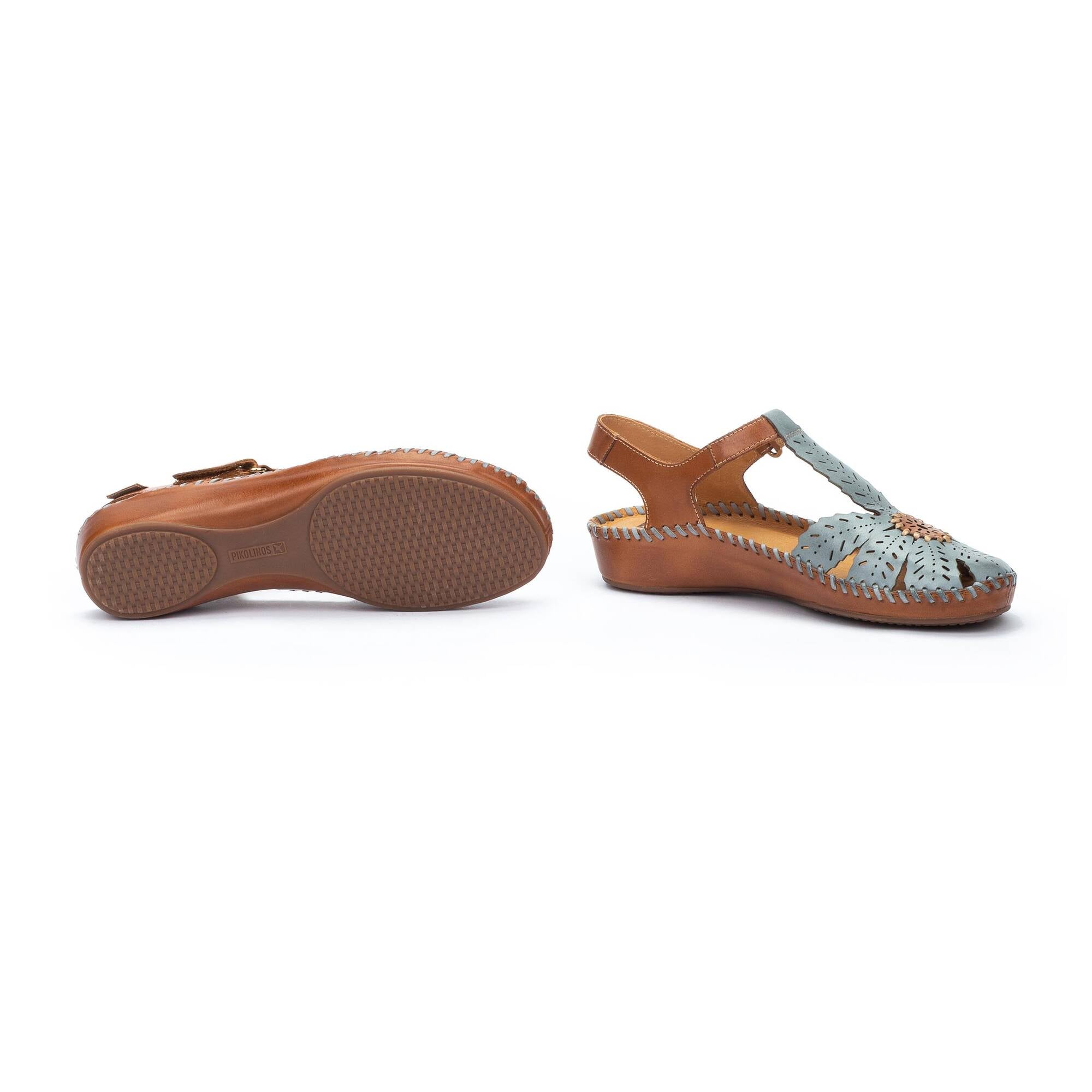 'P. Vallarta' women's sandal - blue