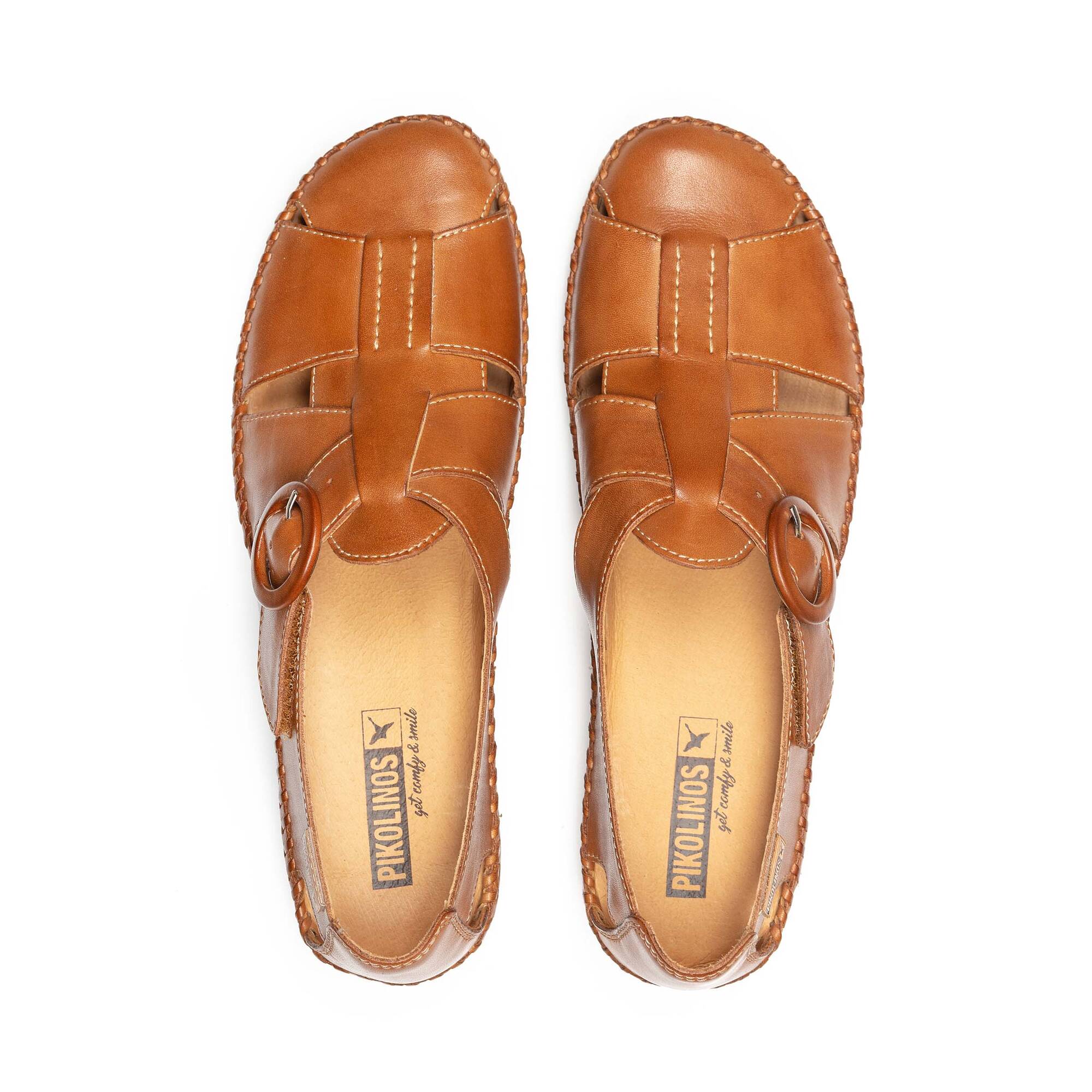 'P. Vallarta' women's sandal - brown