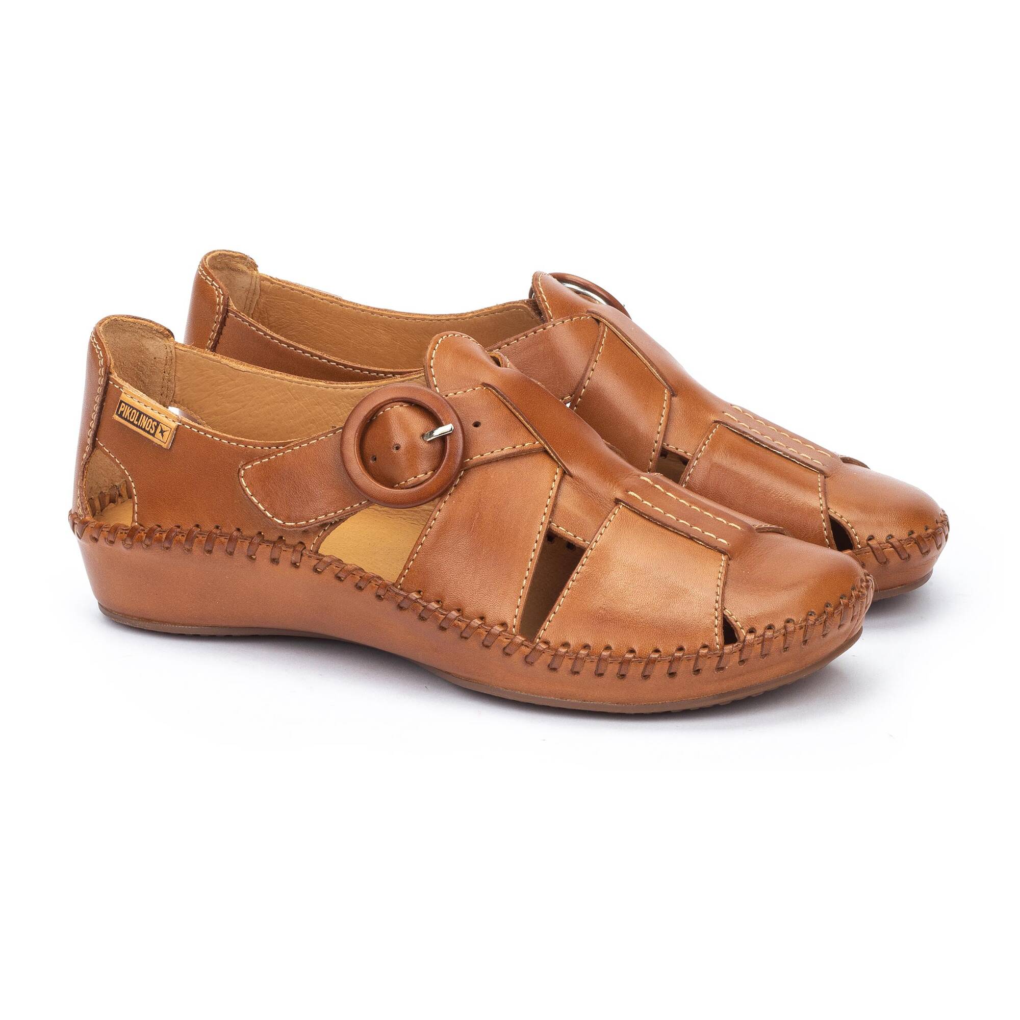 'P. Vallarta' women's sandal - brown