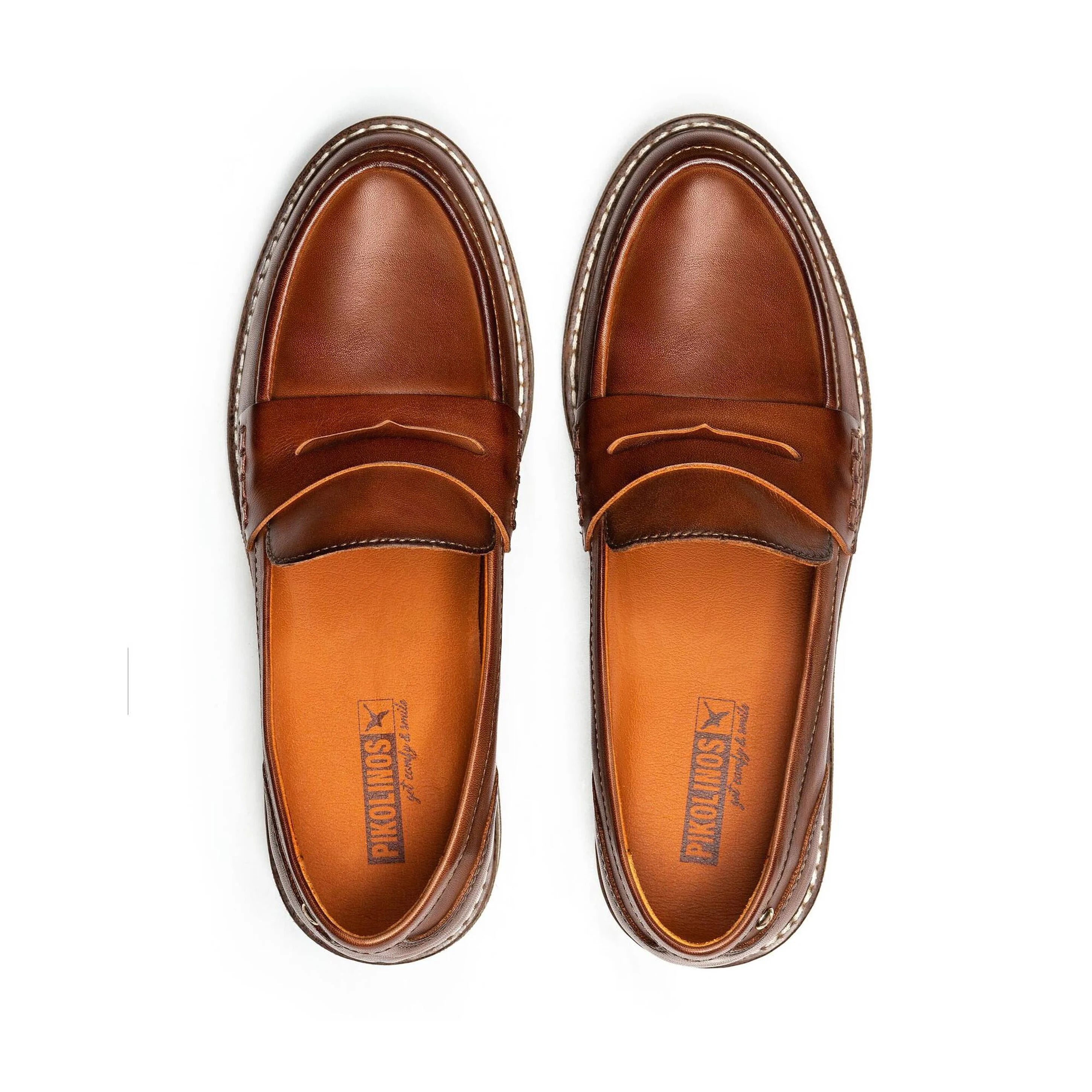 Mocassim feminino 'Aldaya' - Marrom
