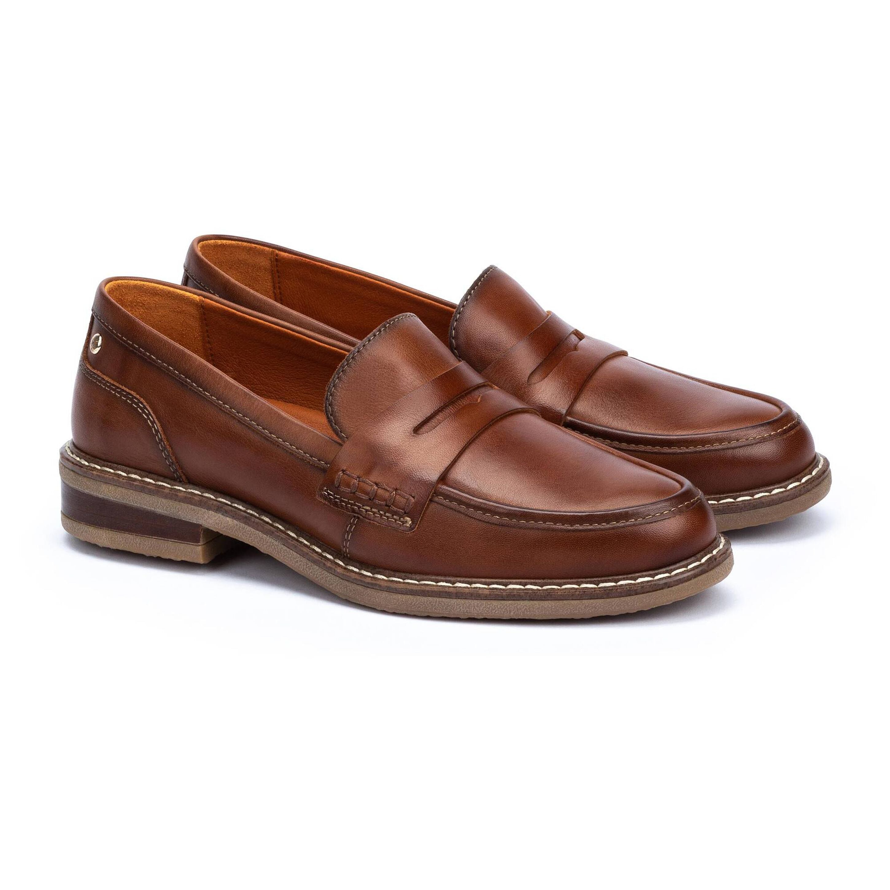 Mocassim feminino 'Aldaya' - Marrom