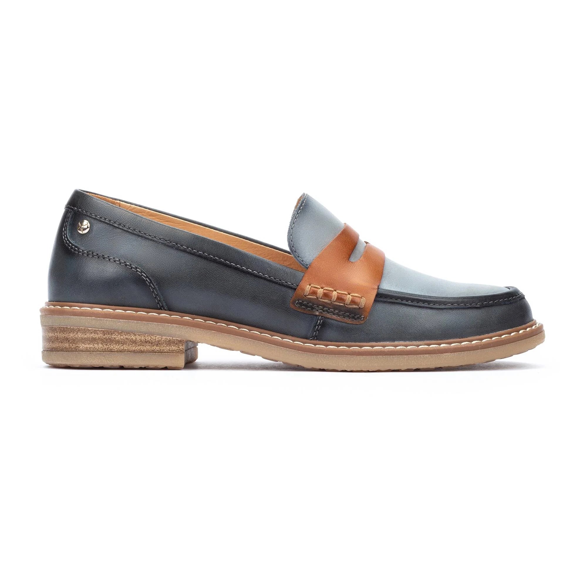 Mocasín de mujer 'Aldaya' - azul