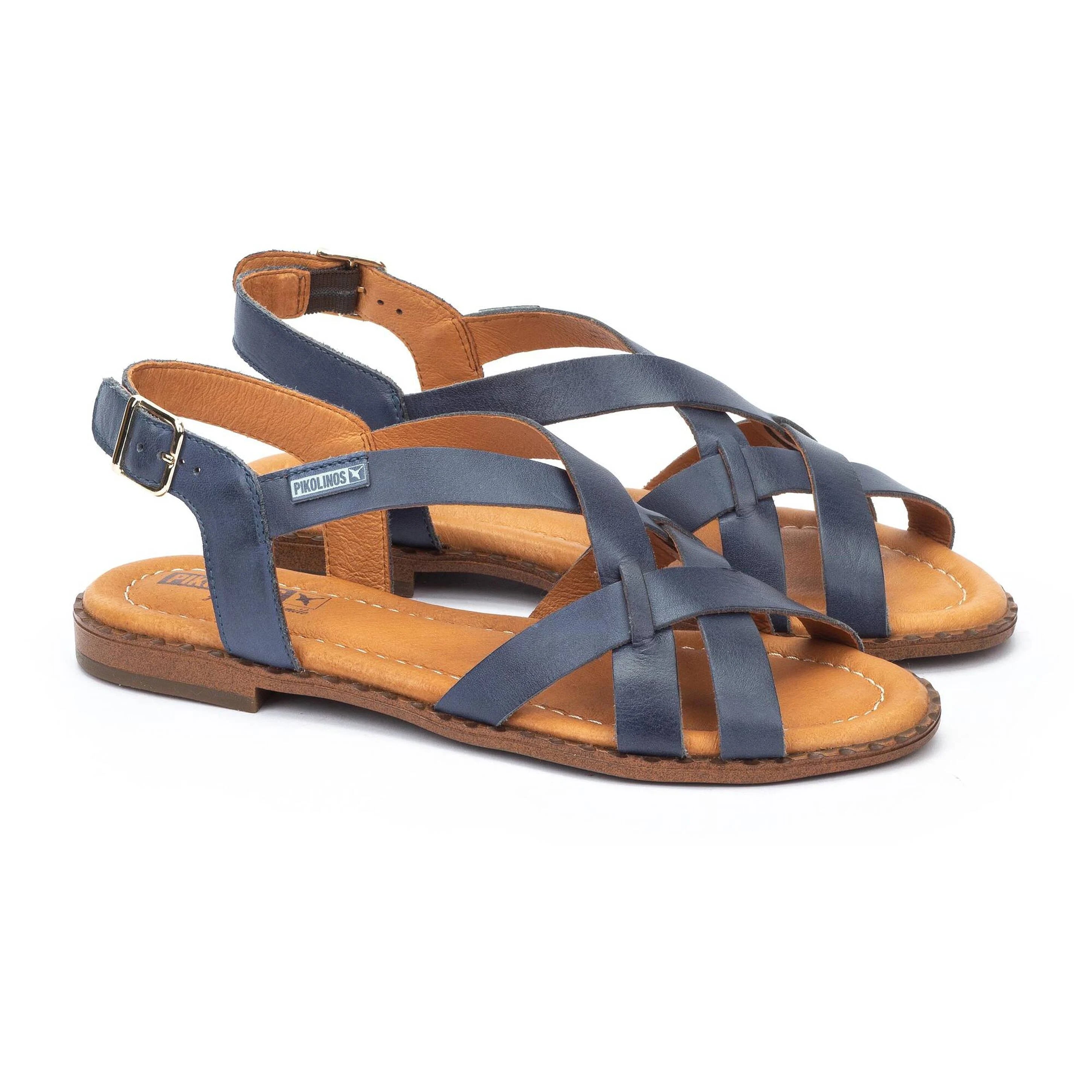 Damessandaal 'Algar' - blauw