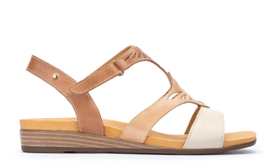 W5N-0588C1 Damensandale – Cremeweiß-Mix