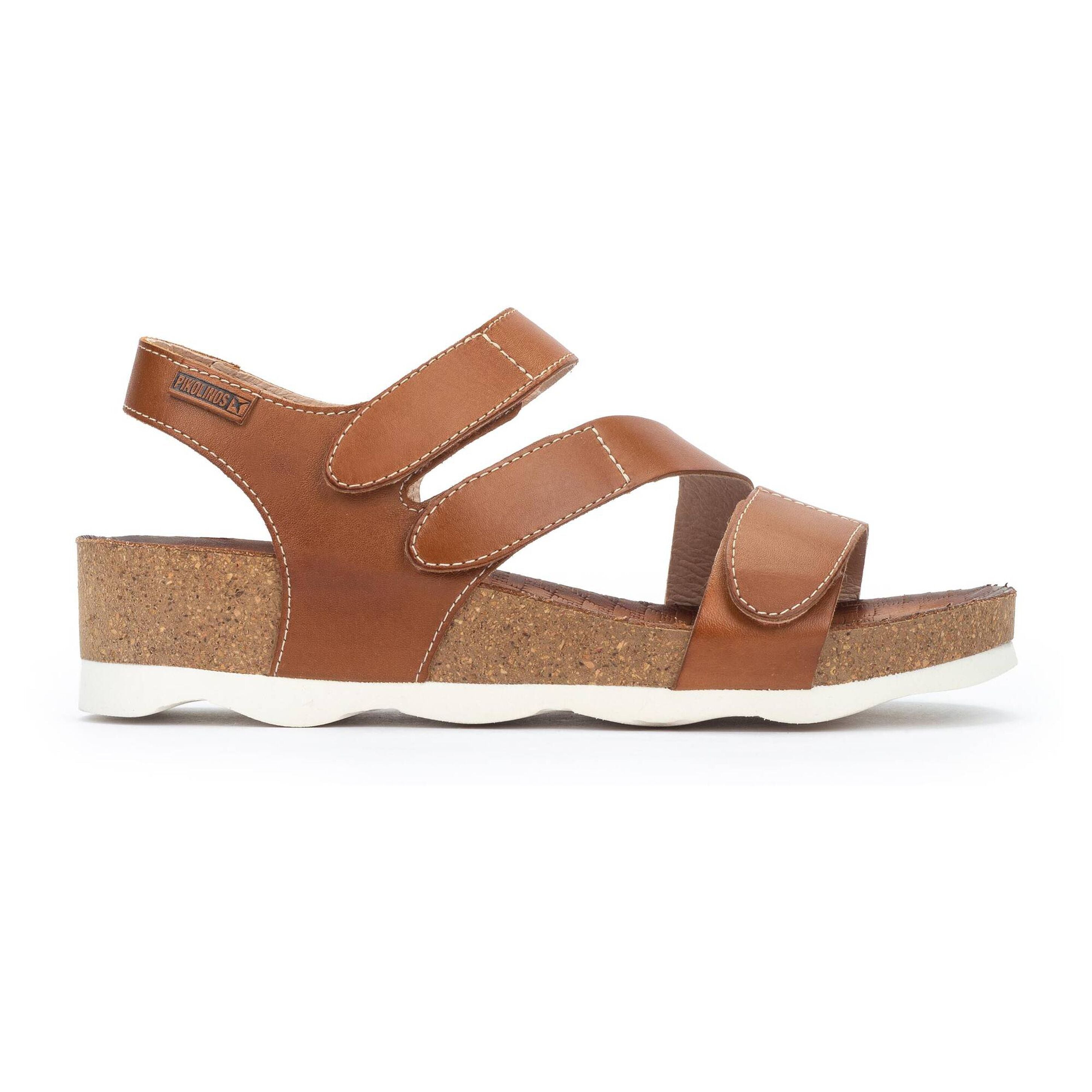 'Mahon' women's platform sandal - brown