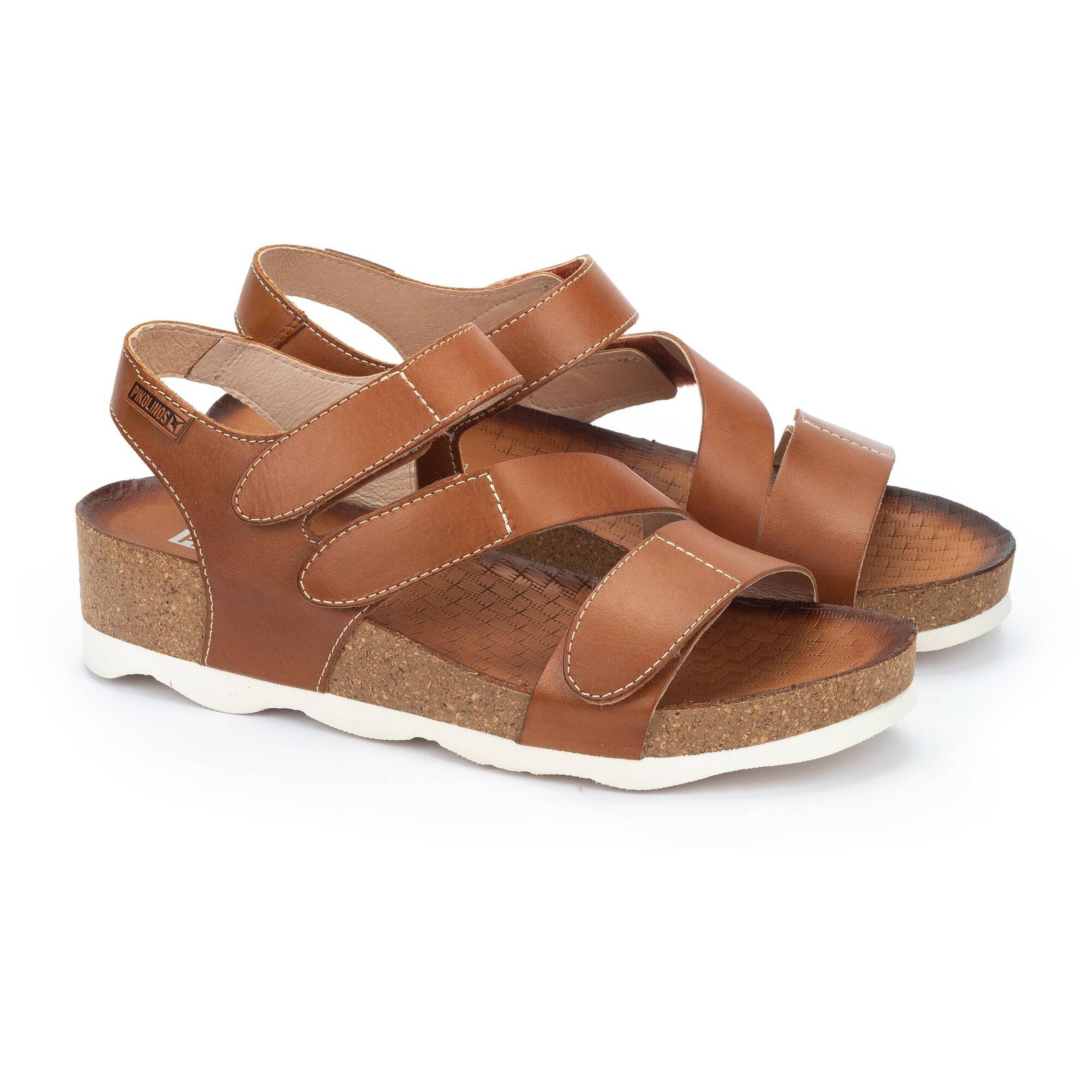 'Mahon' women's platform sandal - brown