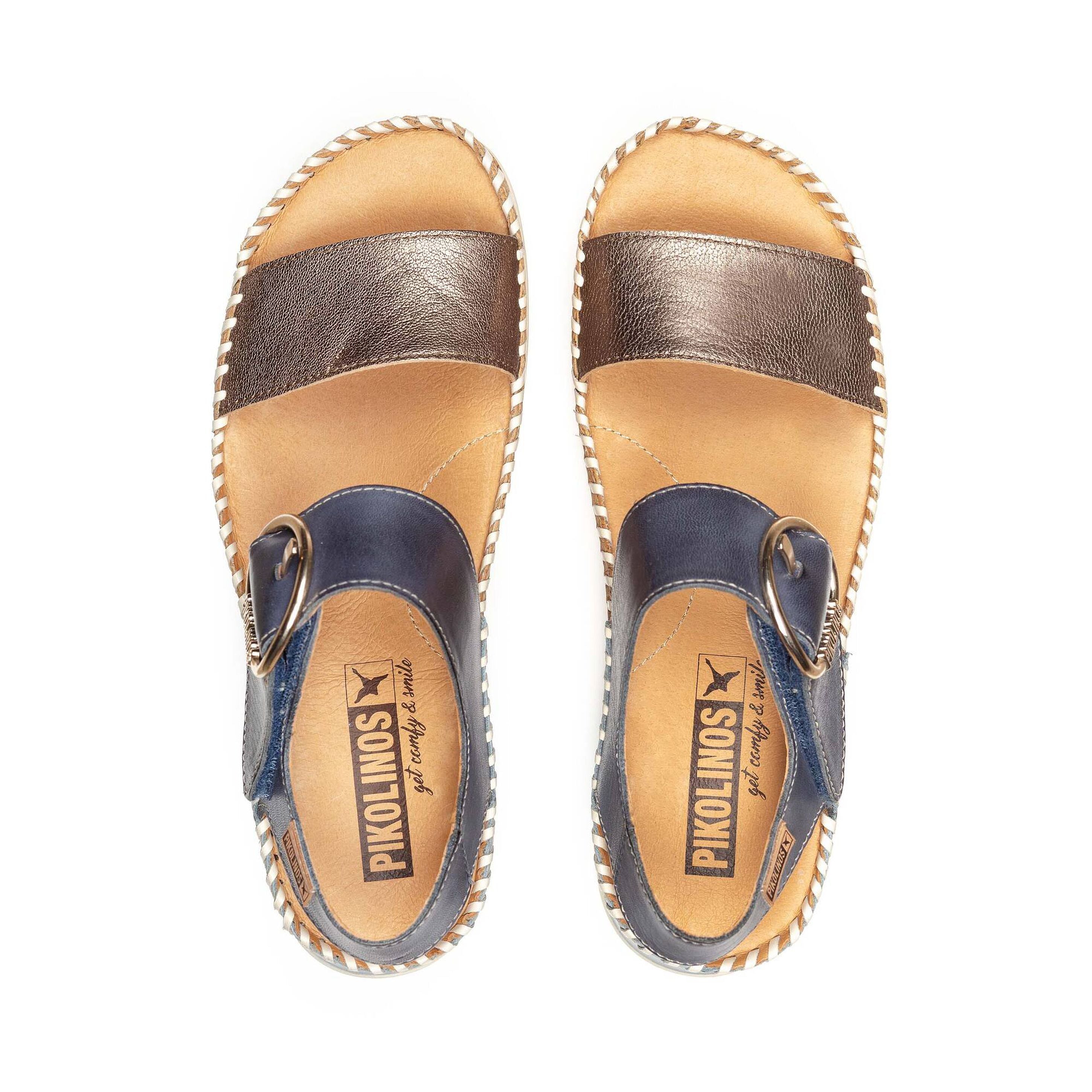 Damessandaal 'Marina' - blauw