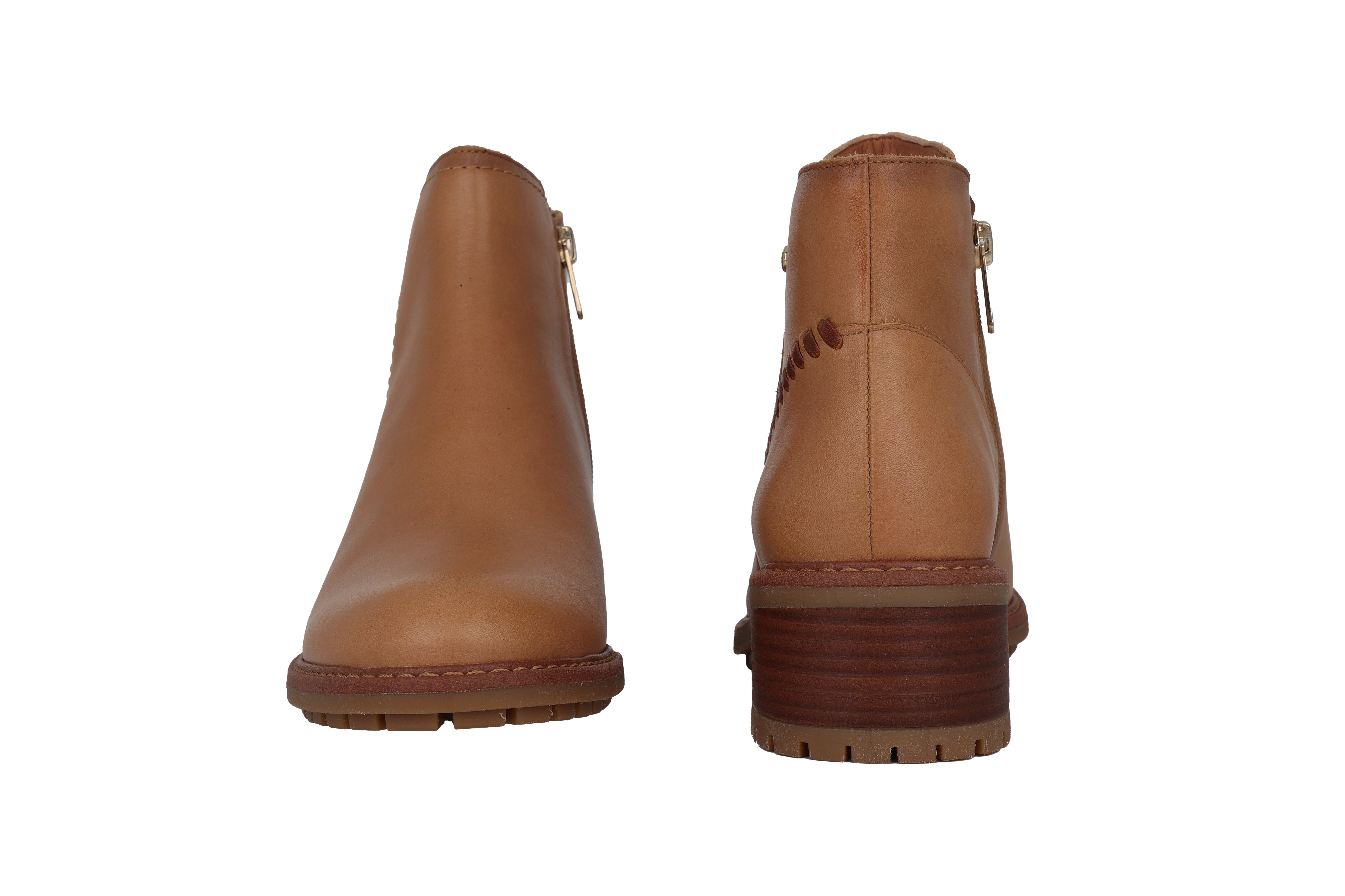 Bottine zippée pour femme 'Medina' - Marron