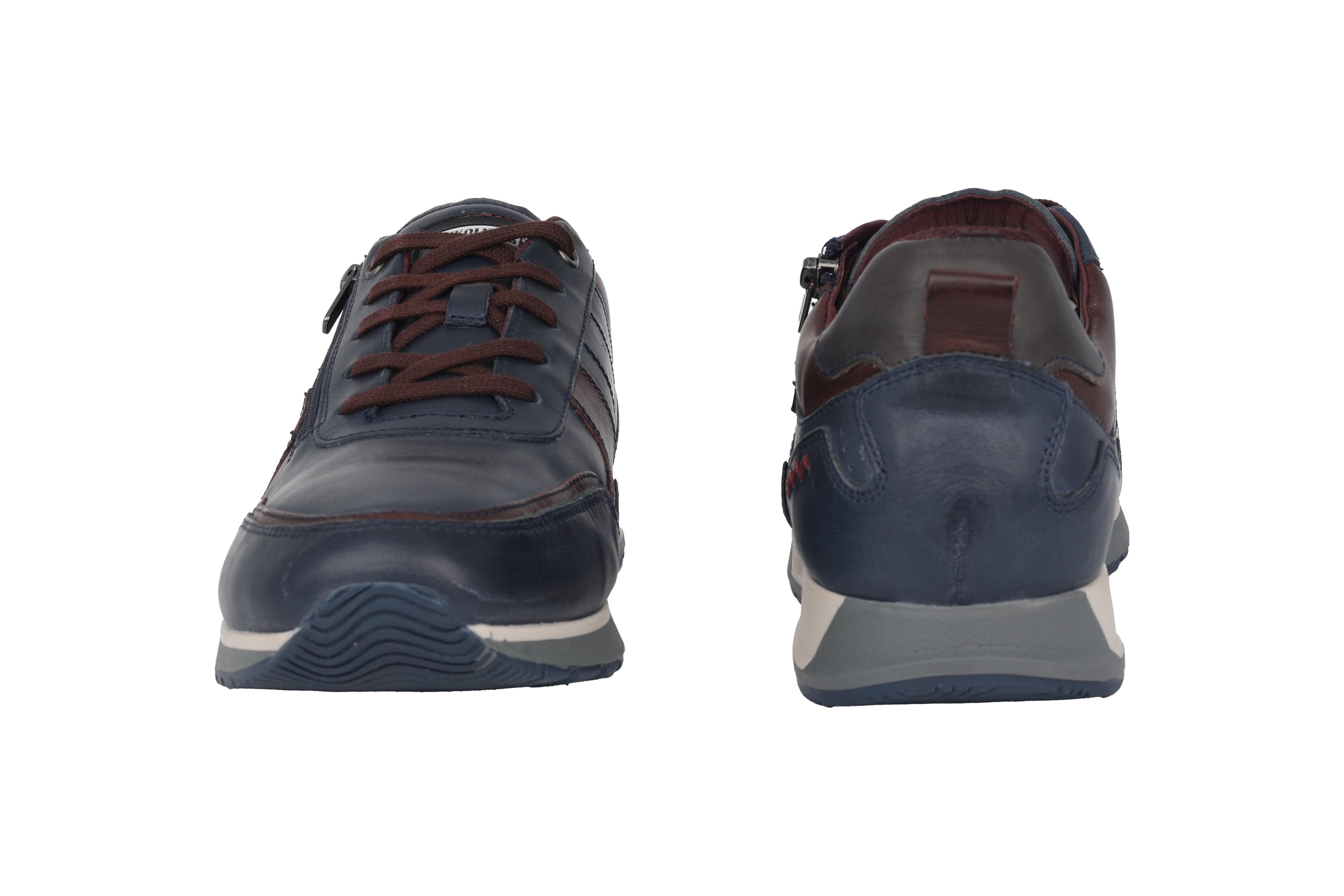 Baskets à lacets pour hommes 'Cambil' - Bleu