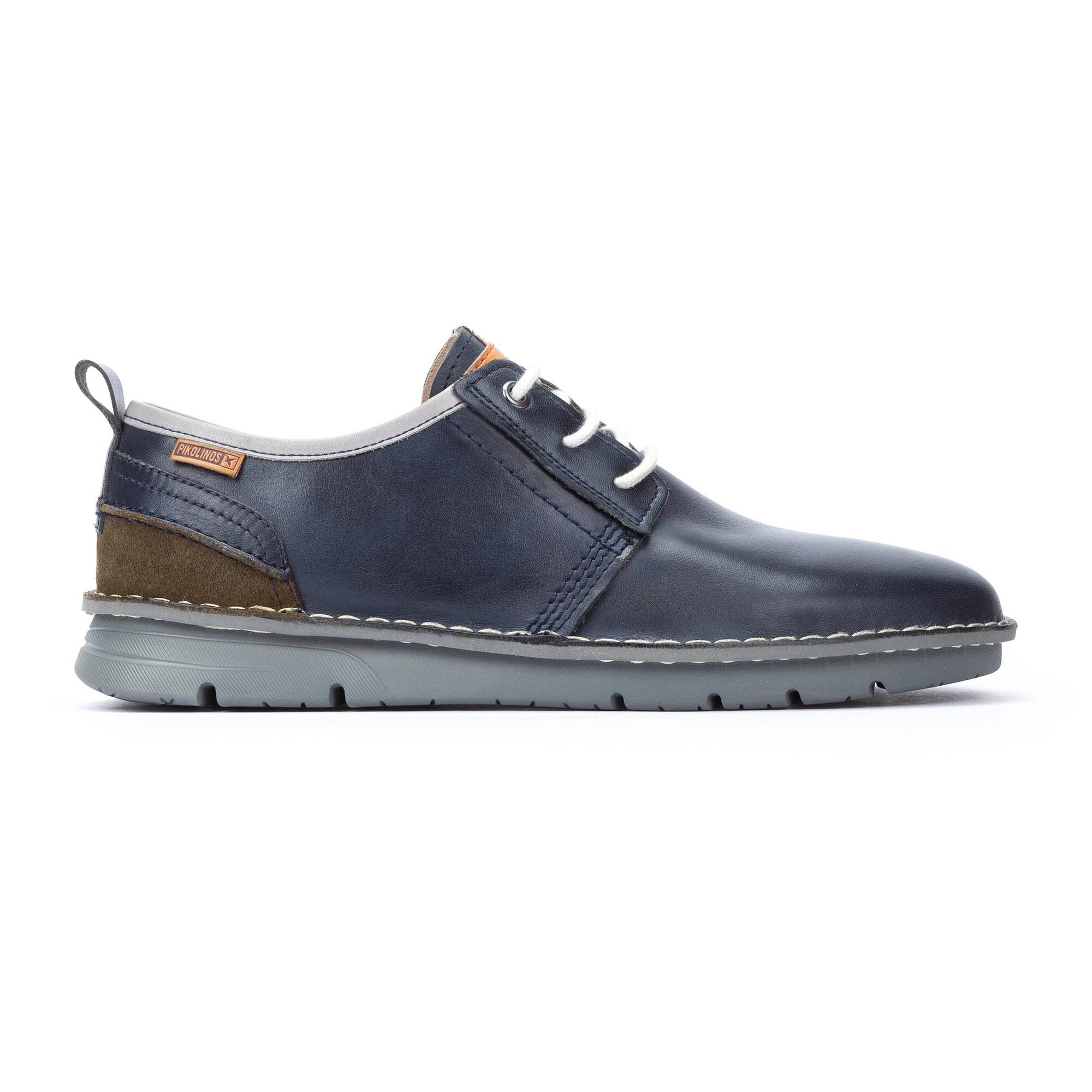 'Rivas' men's lace-up shoe - blue