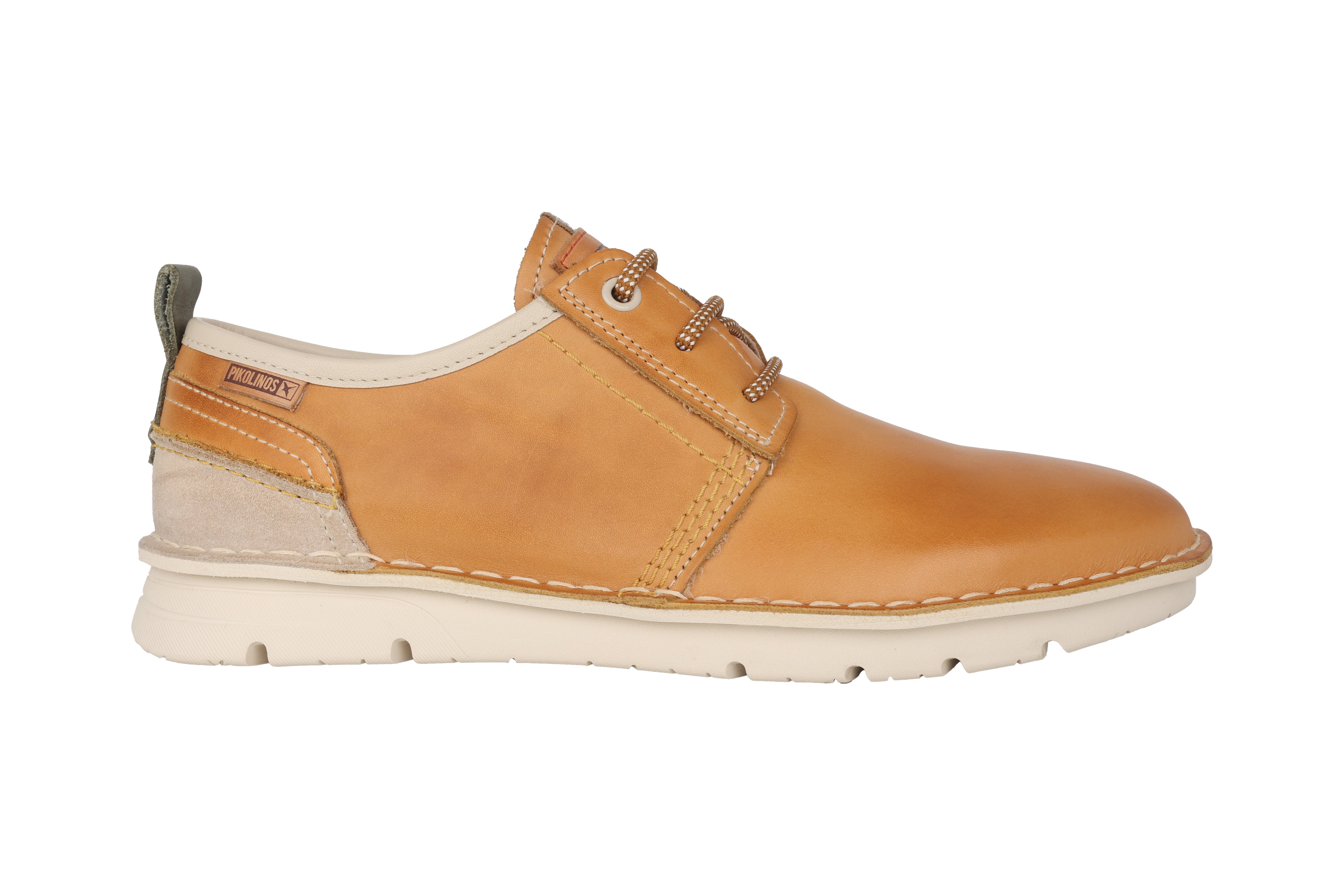 'Rivas' men's lace-up shoe - Light Brown