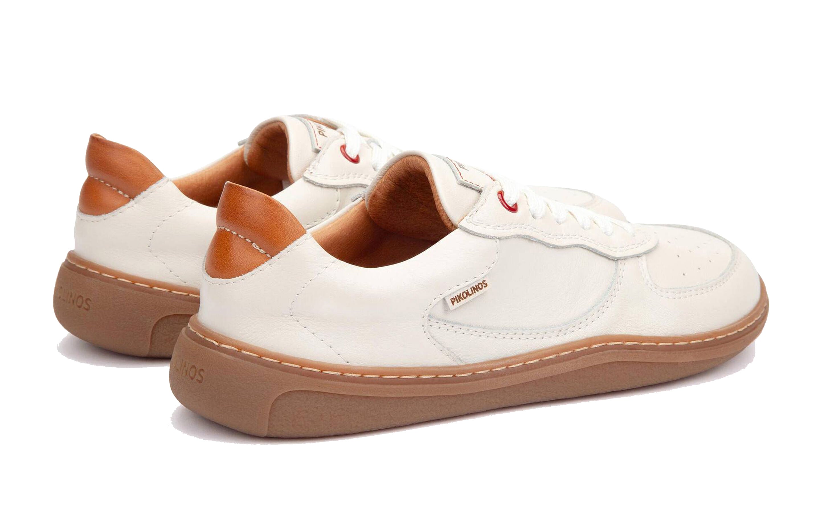 Herenschoen met blote voeten 'Aranjuez' - gebroken wit