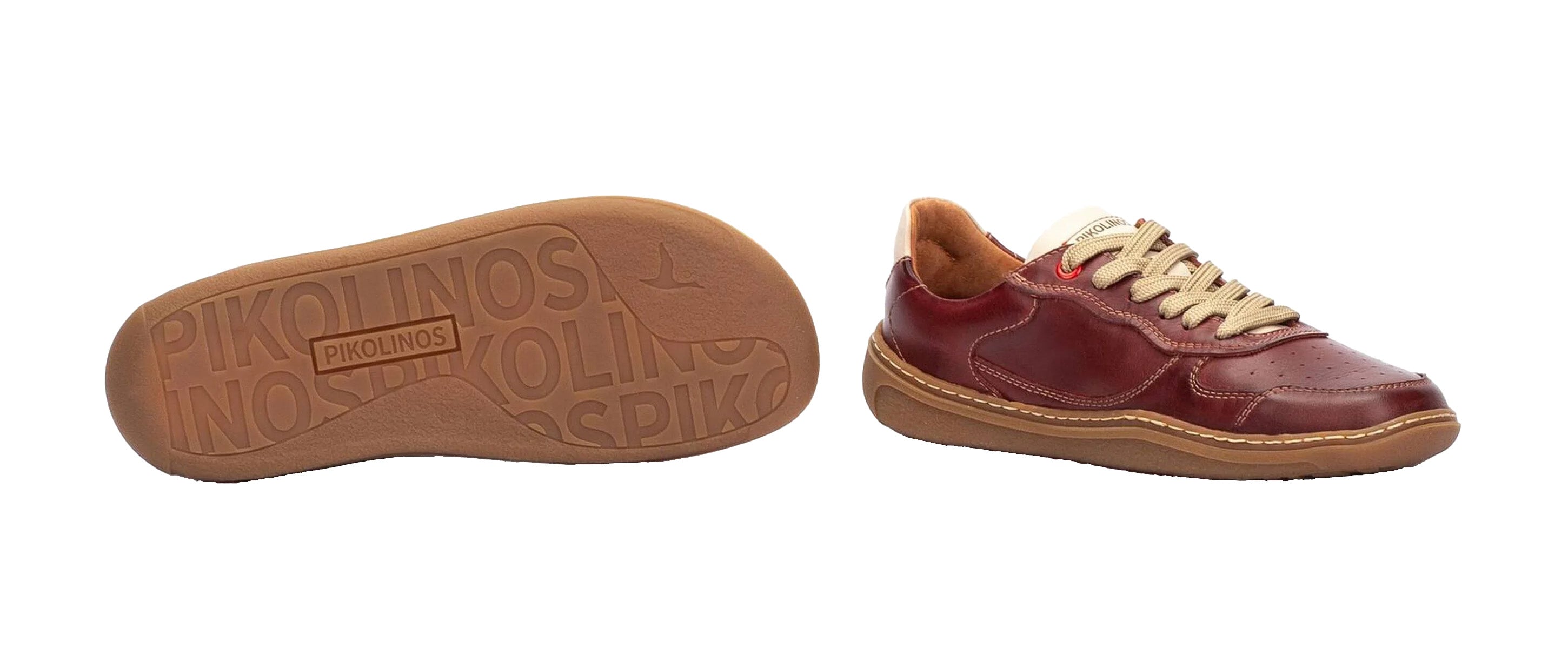 Herren-Barfuß-Schnürschuh 'Aranjuez' - rot