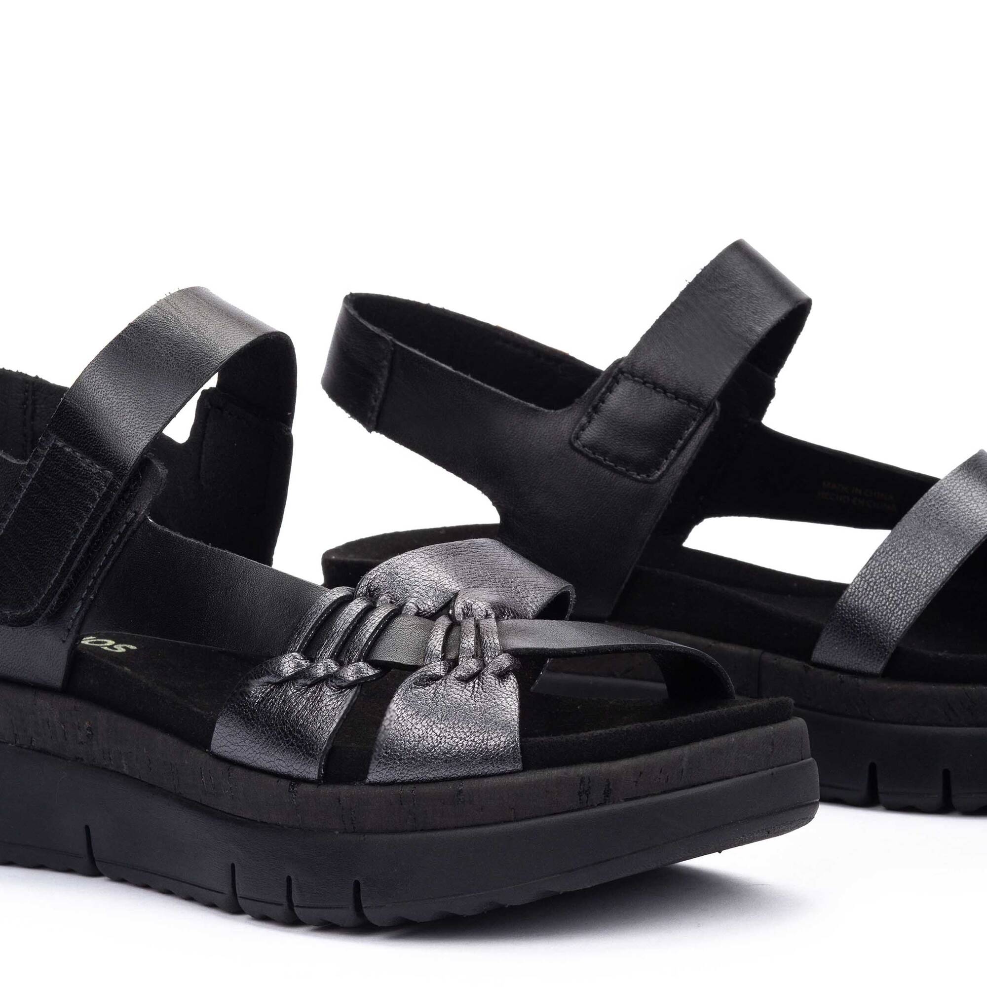 'Palma' women's sandal - grey