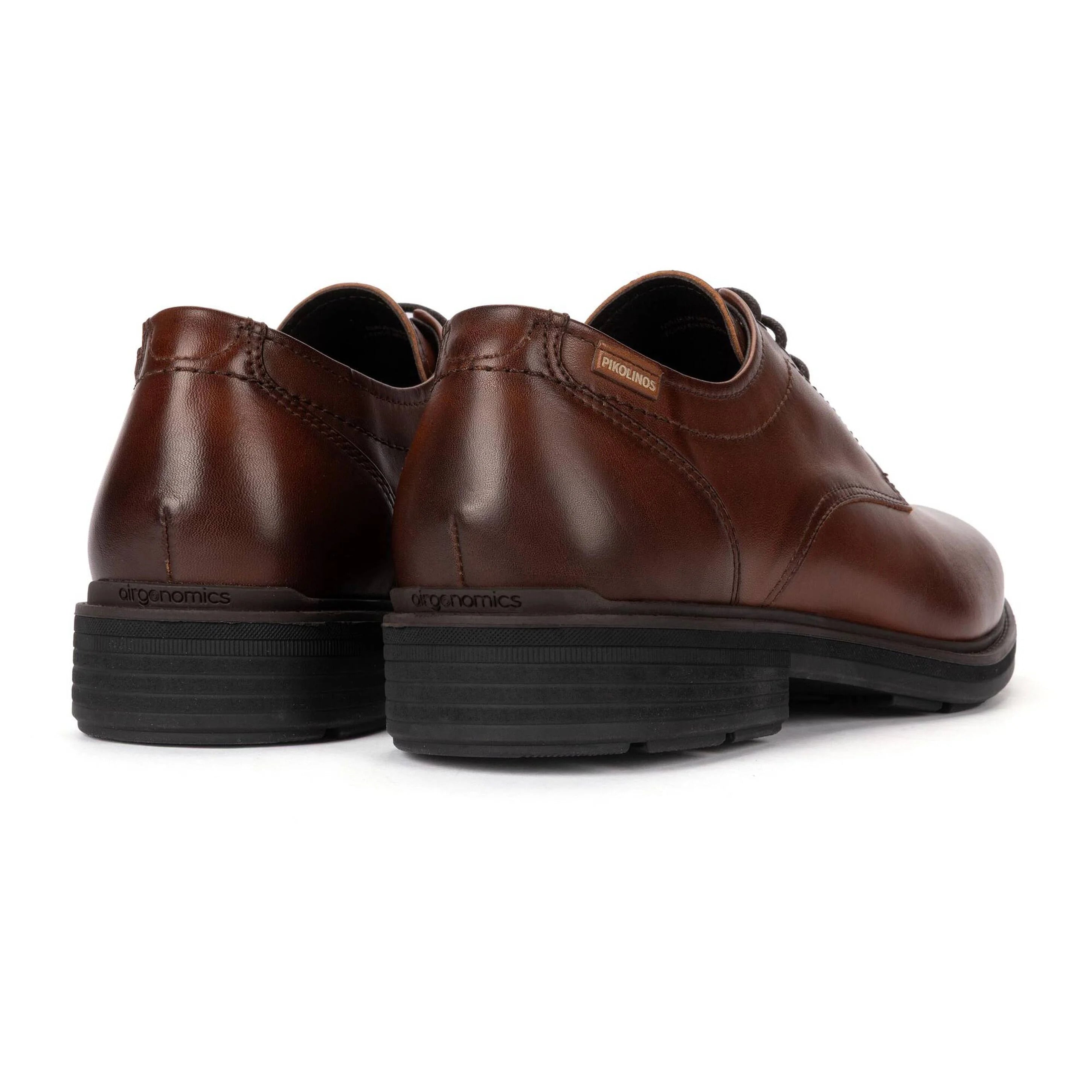 Herren-Schnürschuh 'Pamplona' aus Leder - braun