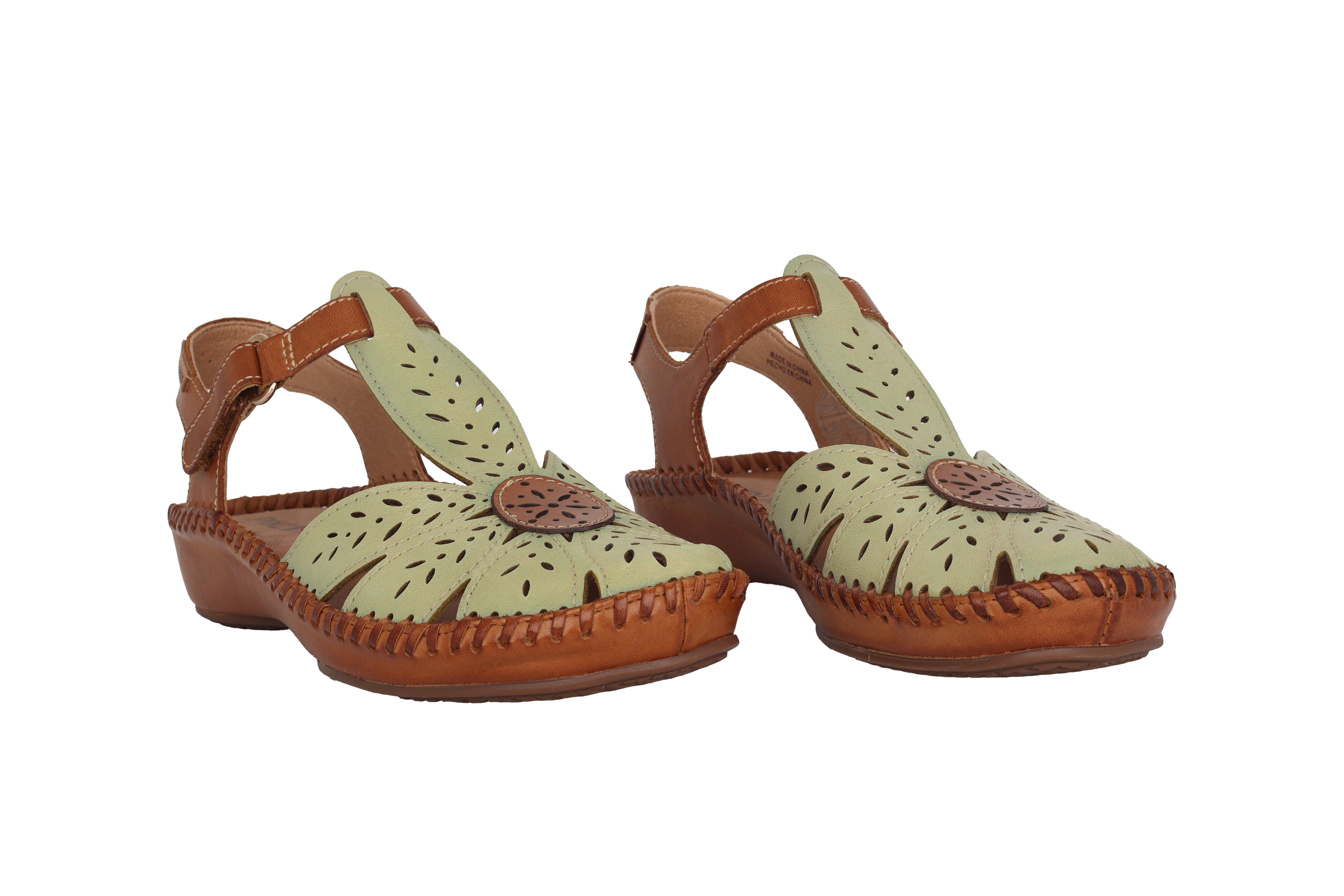 'P. Sandale pour femme Vallarta - Vert