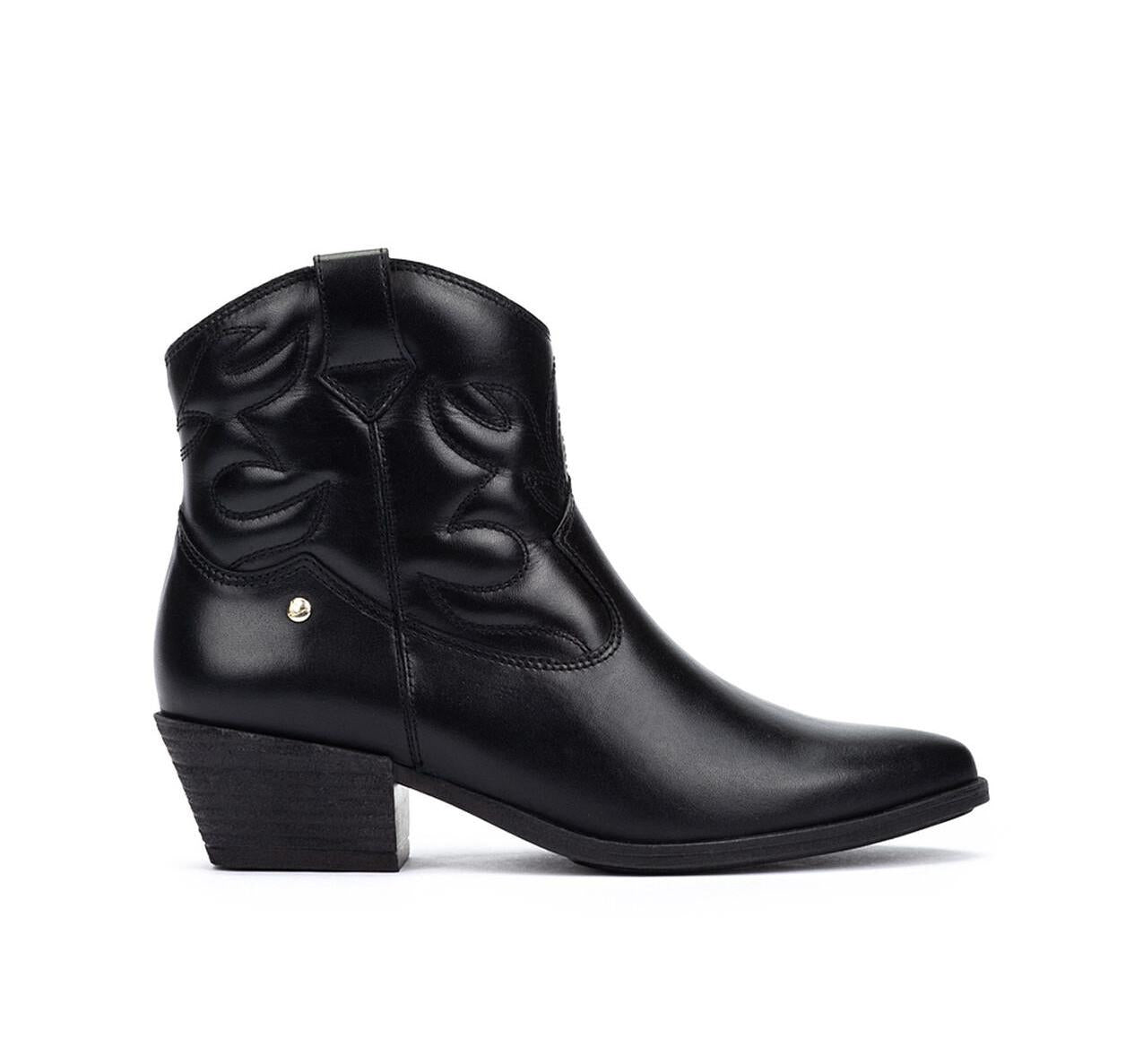 Stivaletto tipo cowboy da donna 'Vergel' - Nero