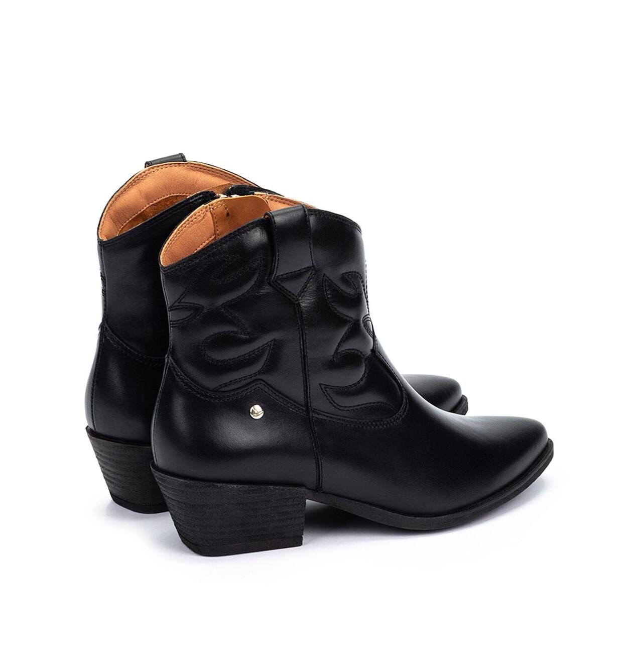 Stivaletto tipo cowboy da donna 'Vergel' - Nero