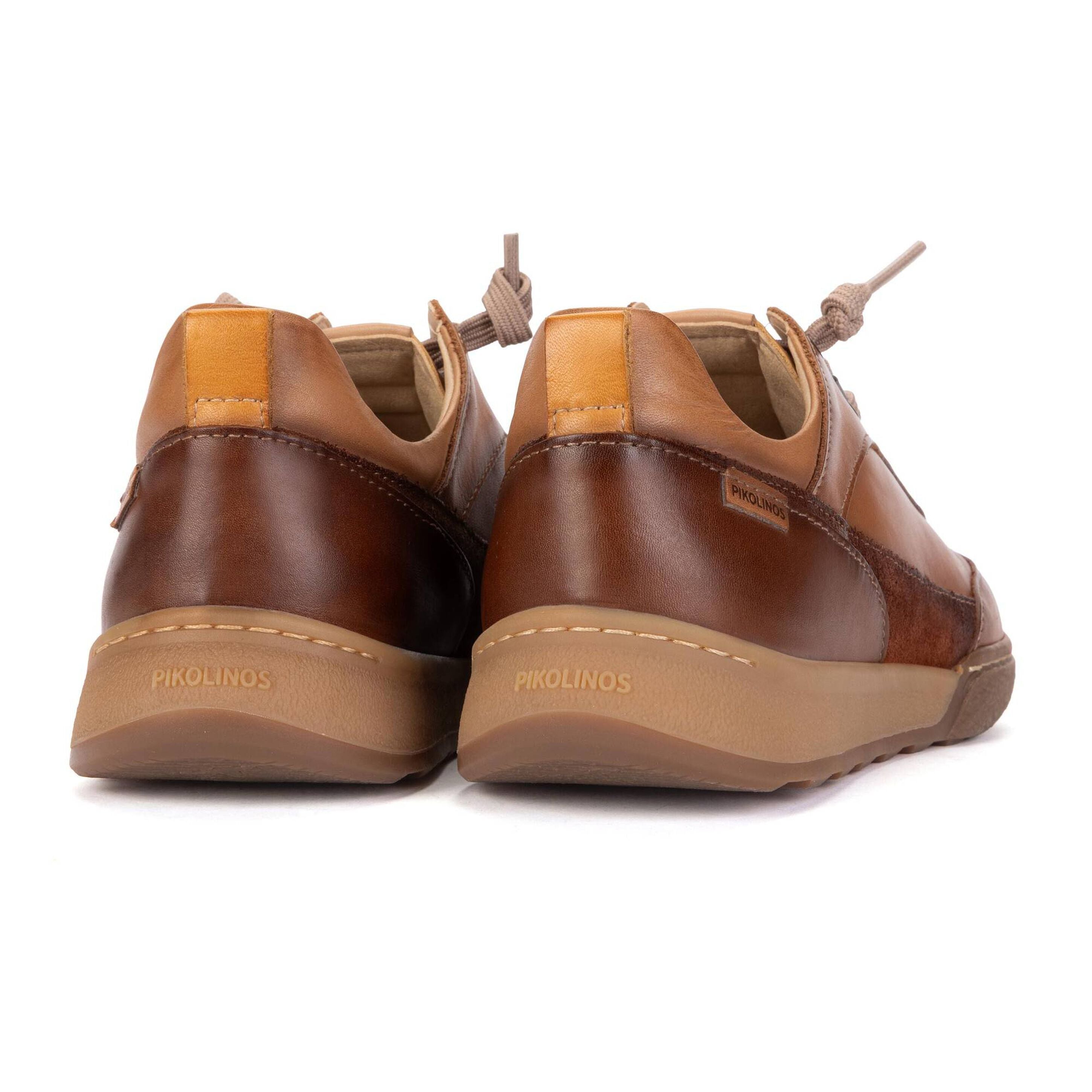 Niedriger Damen-Schnürsneaker 'Viana' - Braun