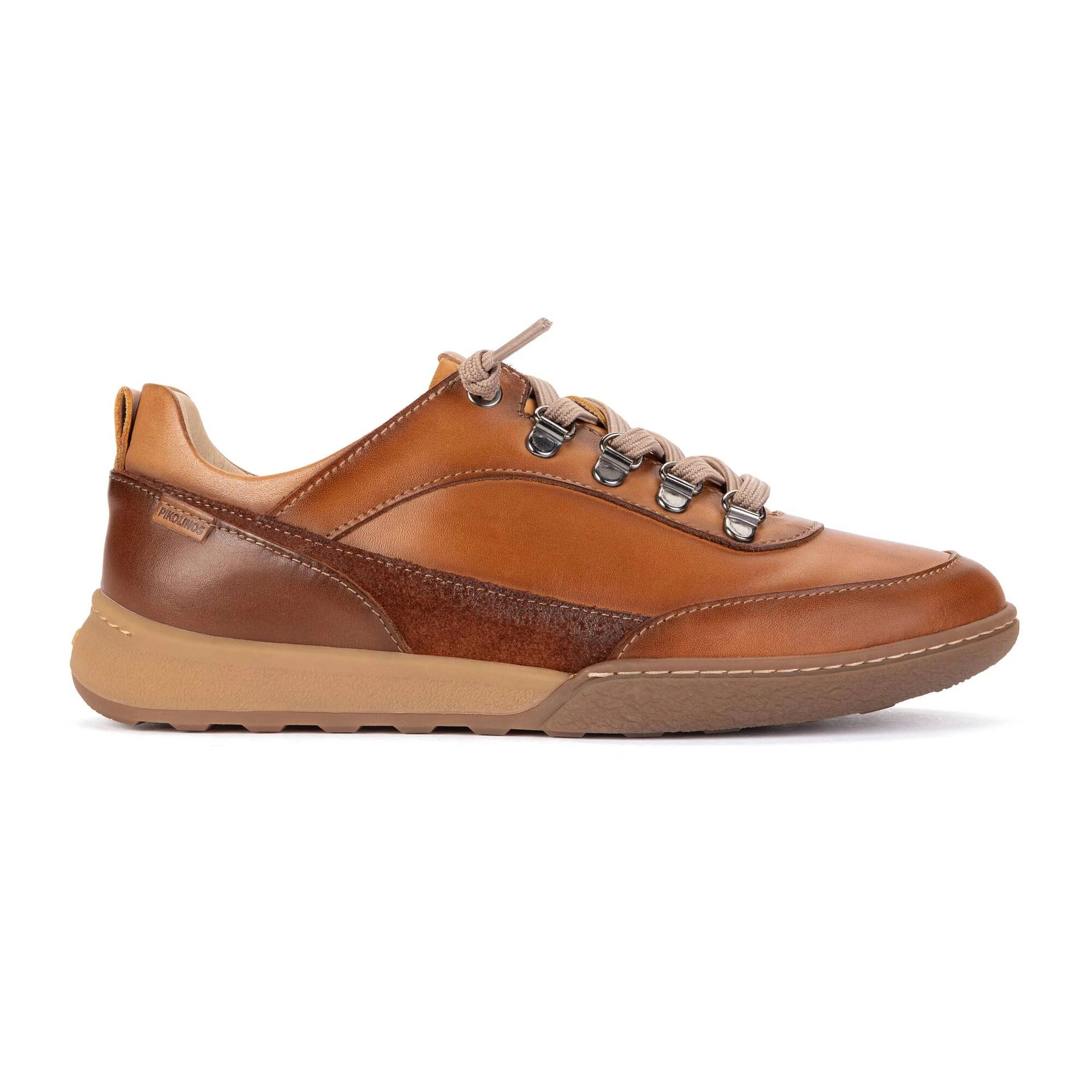 Niedriger Damen-Schnürsneaker 'Viana' - Braun