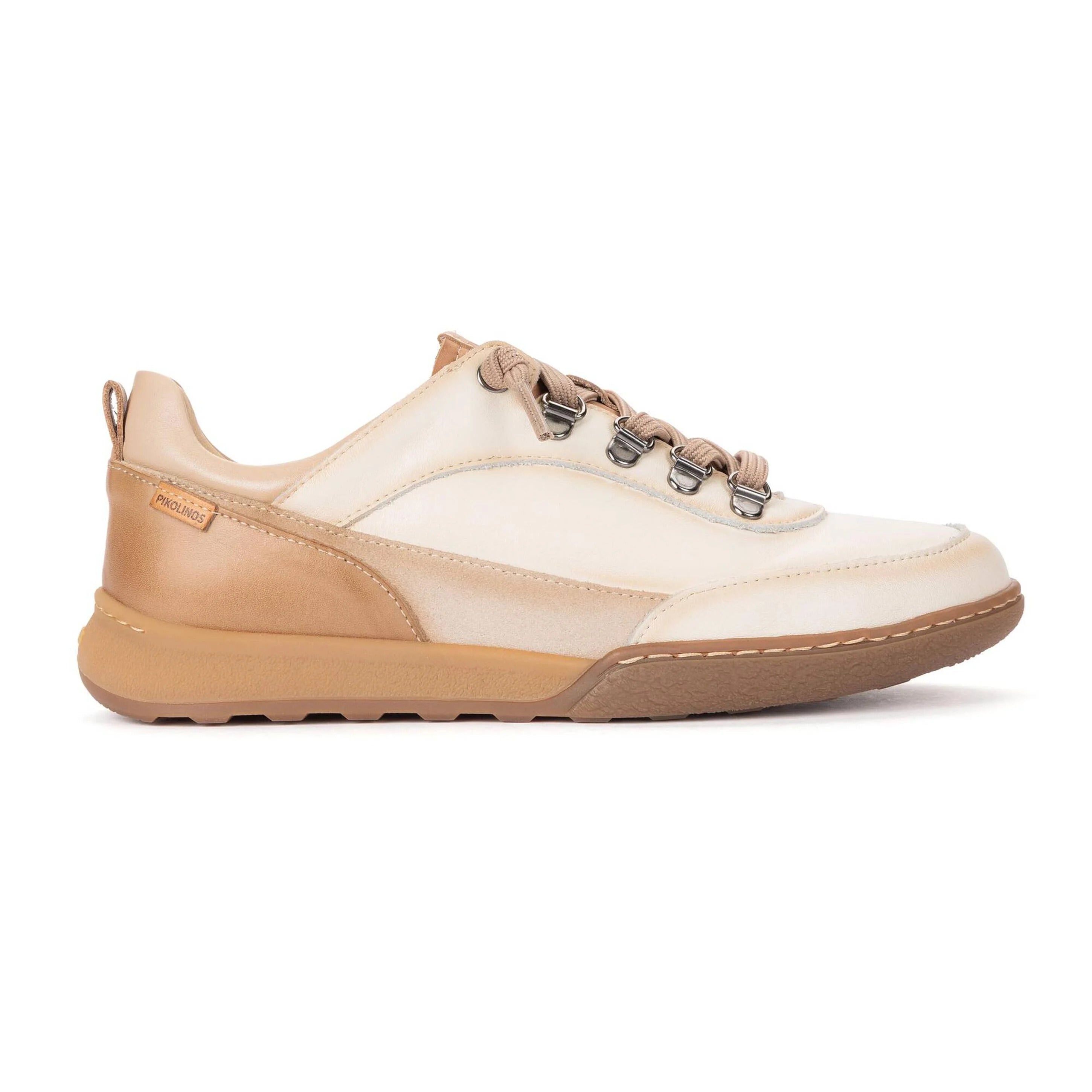 Niedriger Damen-Schnürsneaker 'Viana' - gebrochenes Weiß
