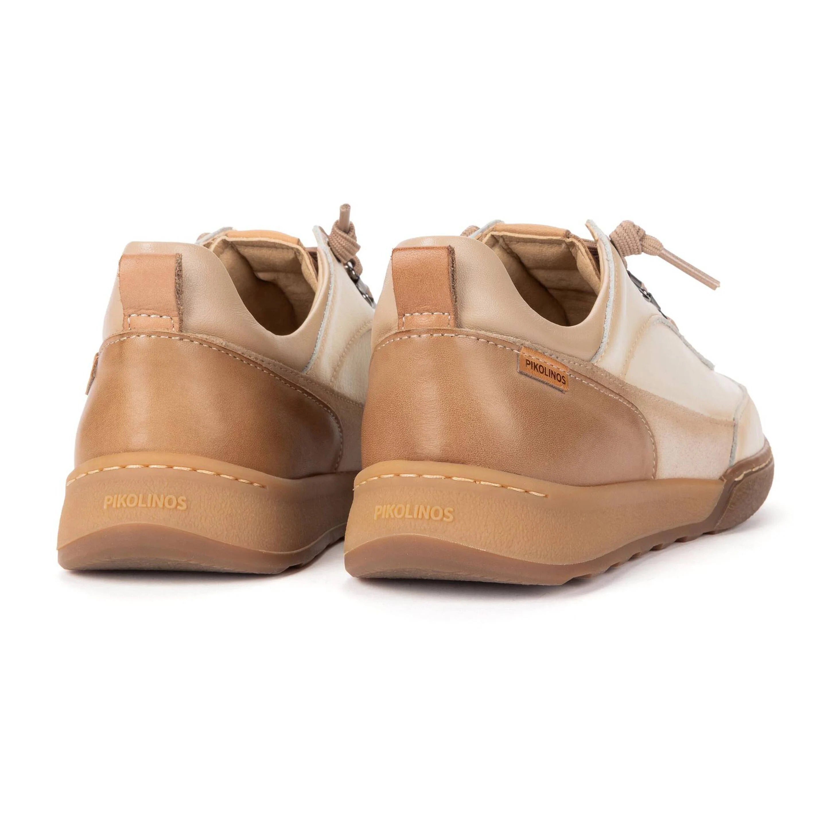 Niedriger Damen-Schnürsneaker 'Viana' - gebrochenes Weiß
