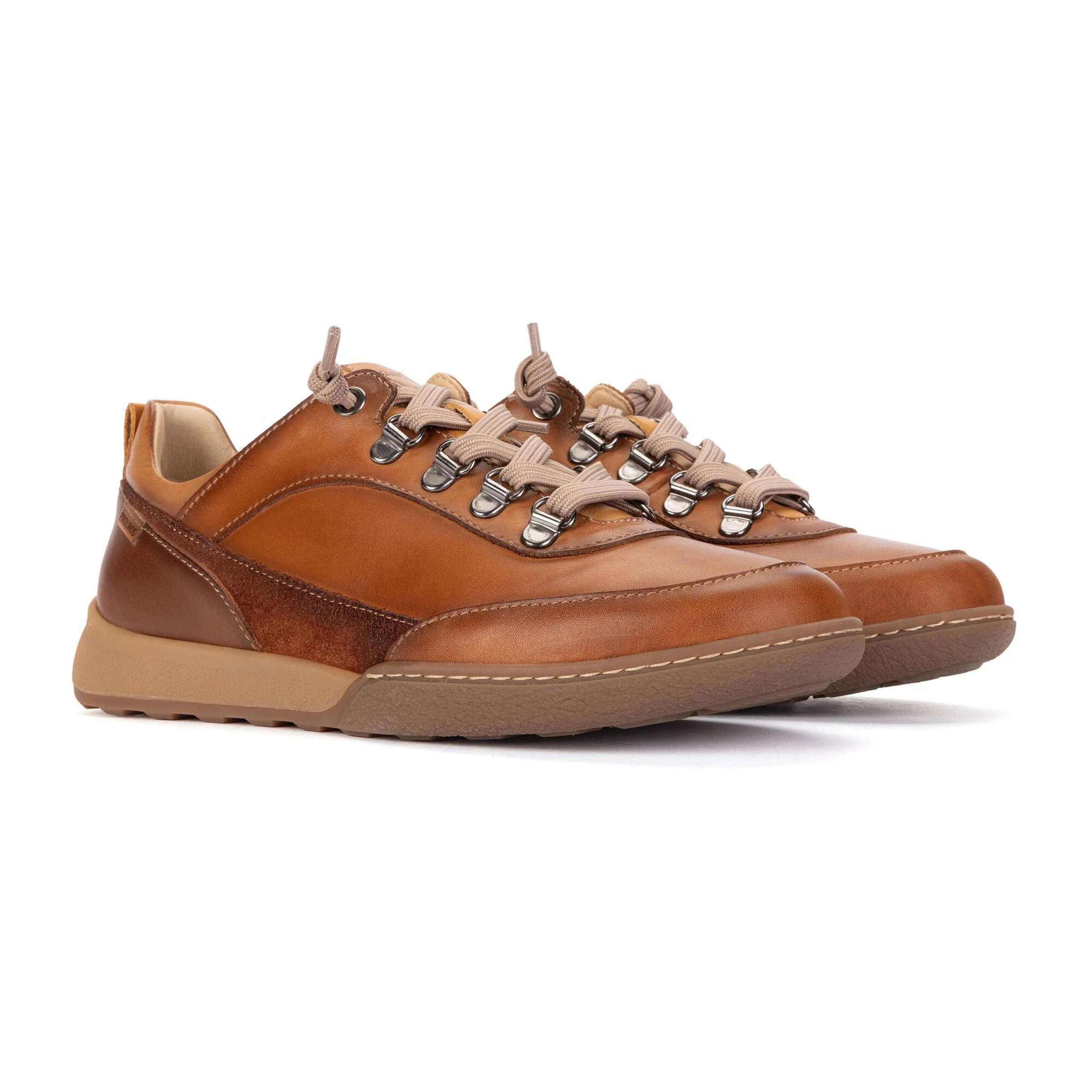 Niedriger Damen-Schnürsneaker 'Viana' - Braun
