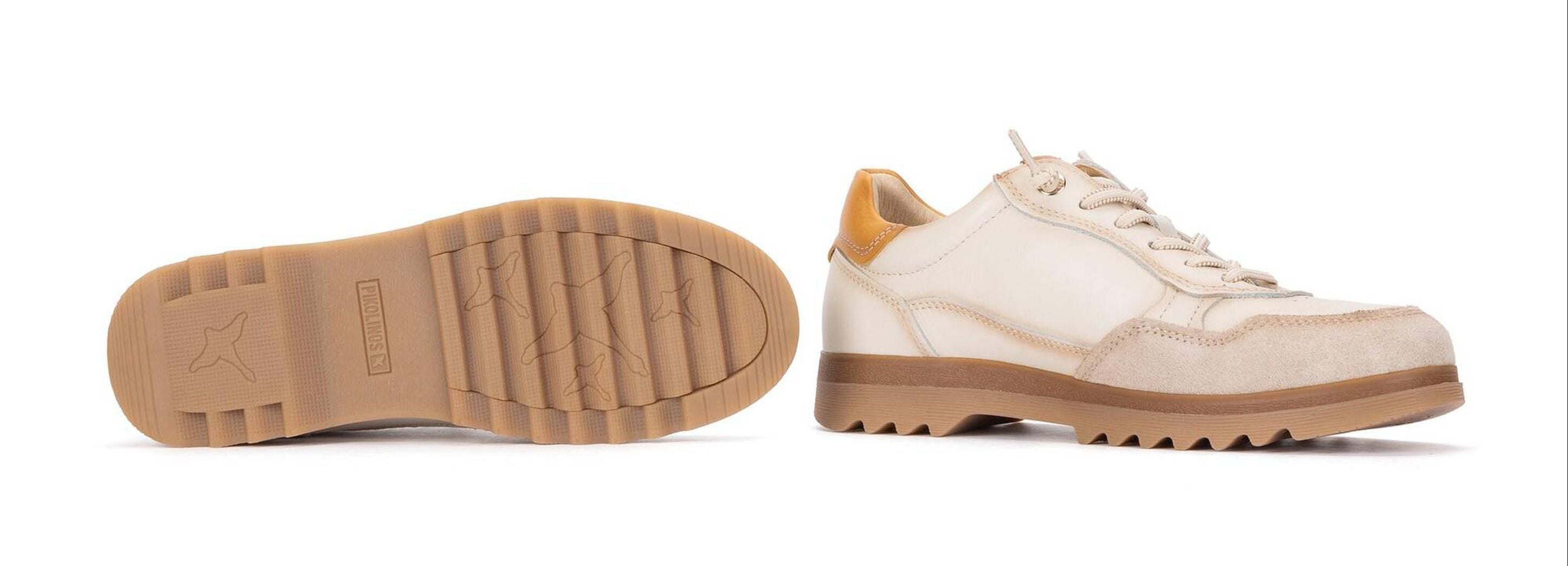 'Vigo' women's lace-up sneaker - off white